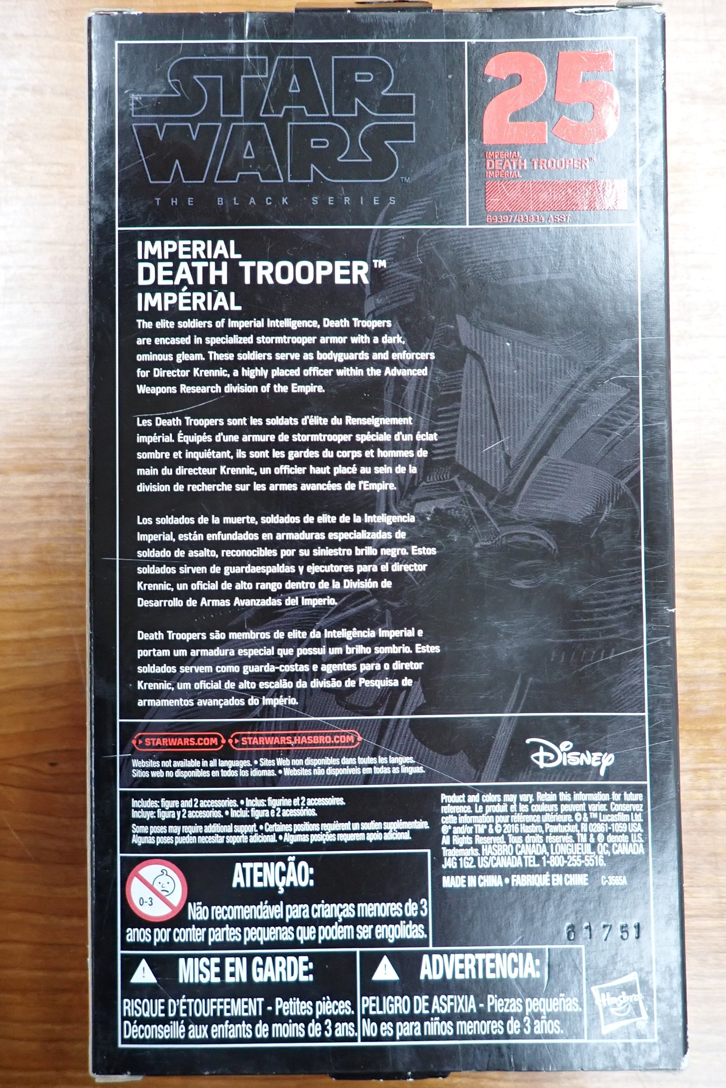 Star Wars: Black Series - Death Trooper #25