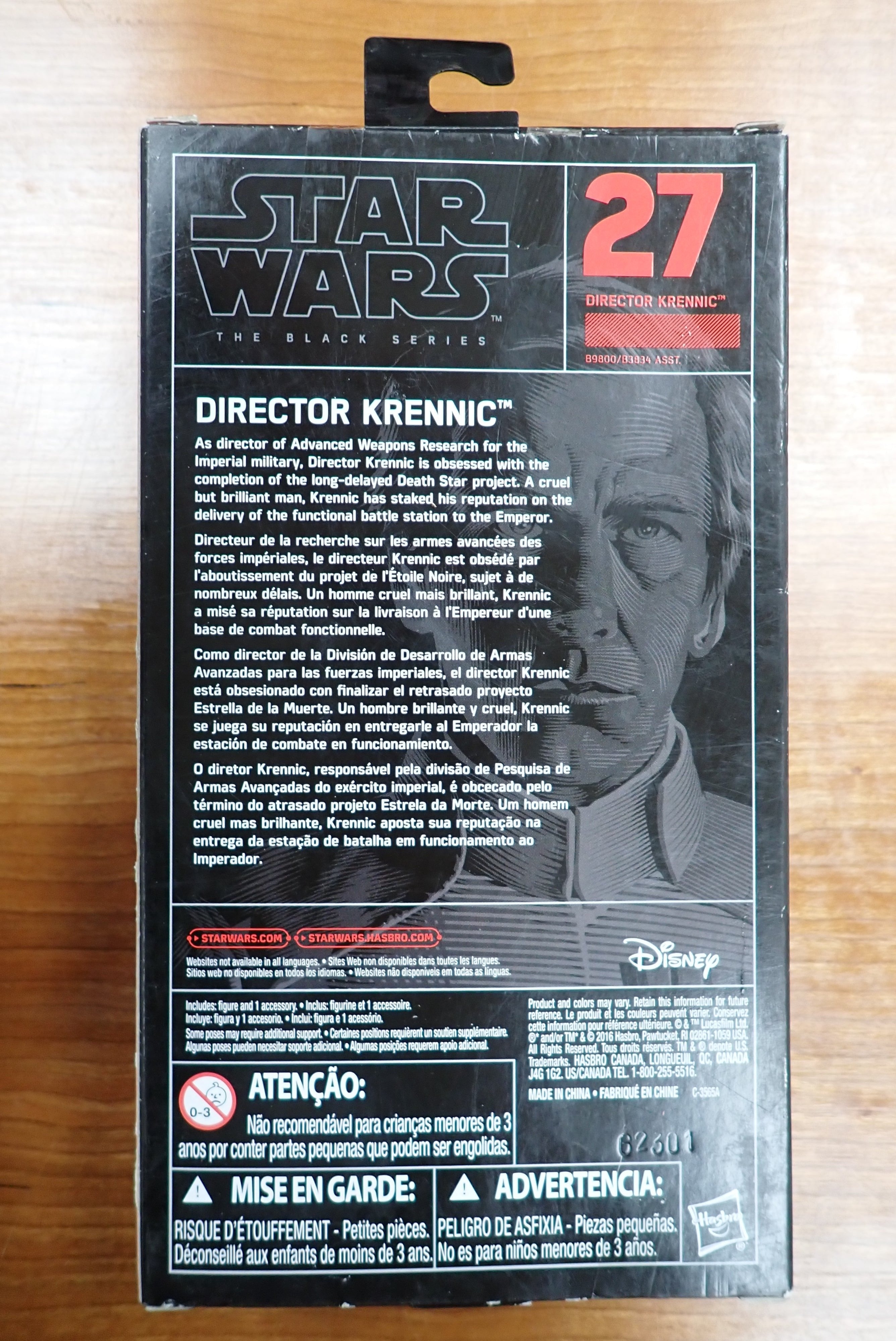 Star Wars: Black Series - Director Krennic #27