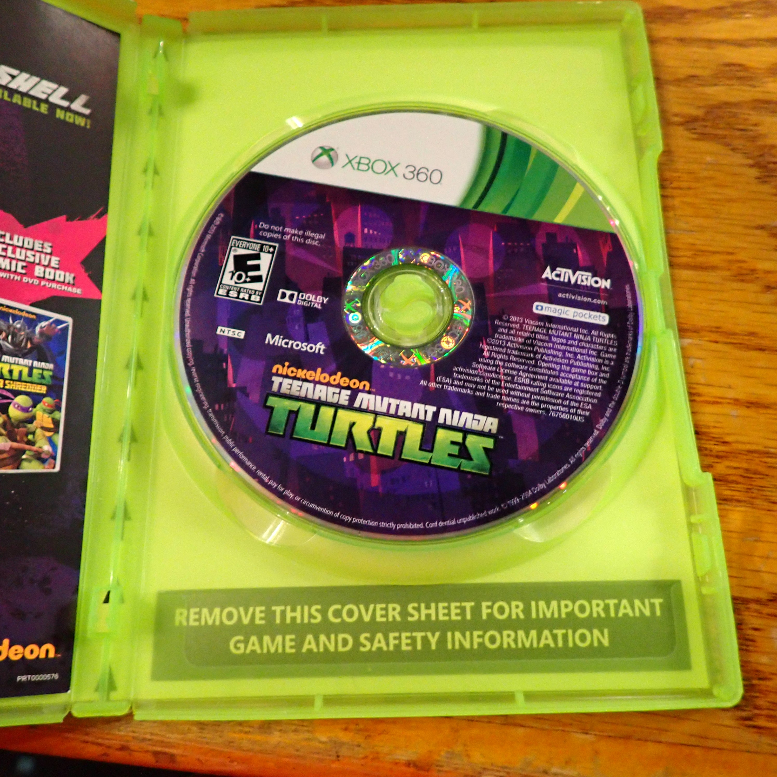 Teenage Mutant Ninja Turtles - Xbox 360