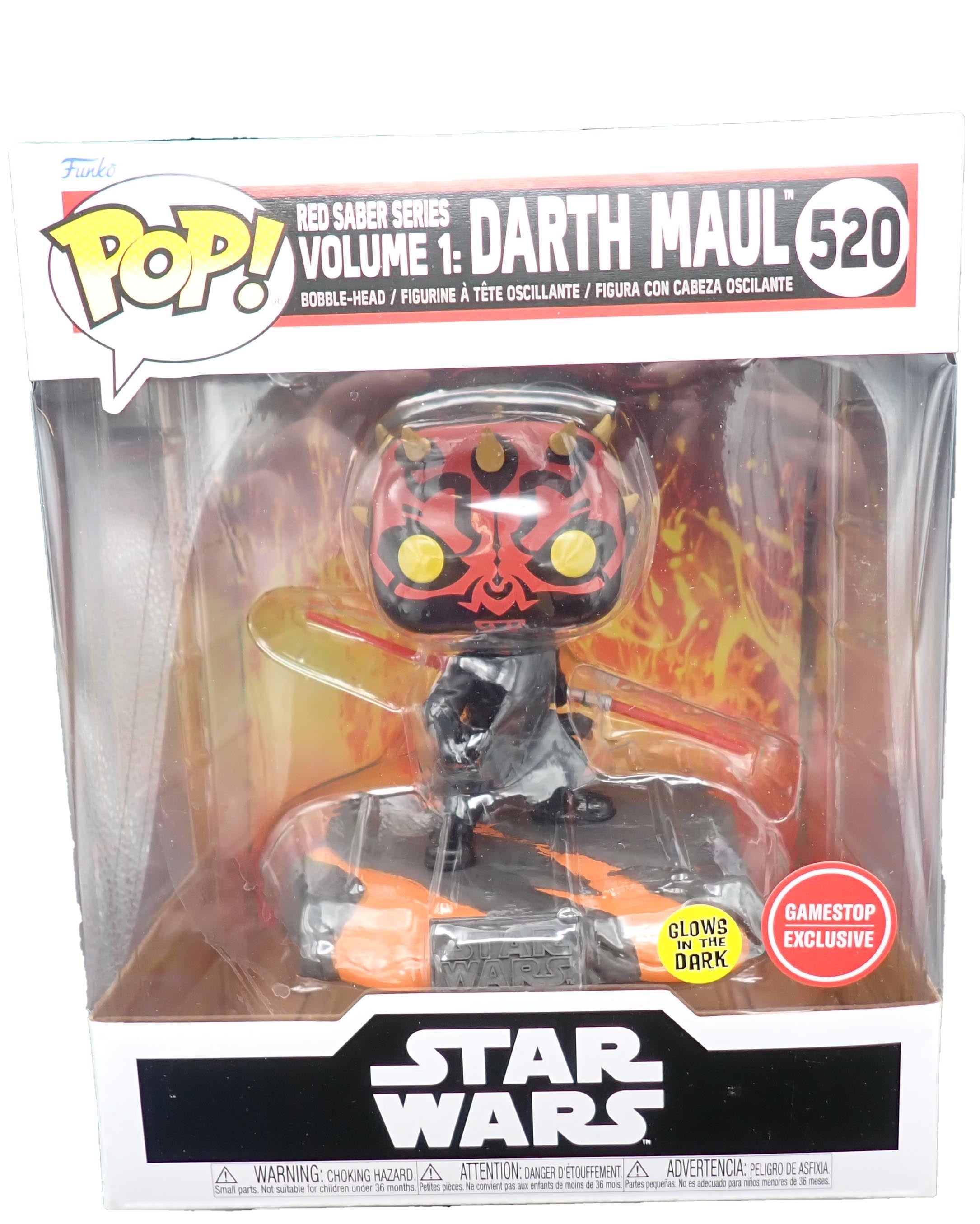 Red Saber Series vol 1: Darth Maul - POP! #520