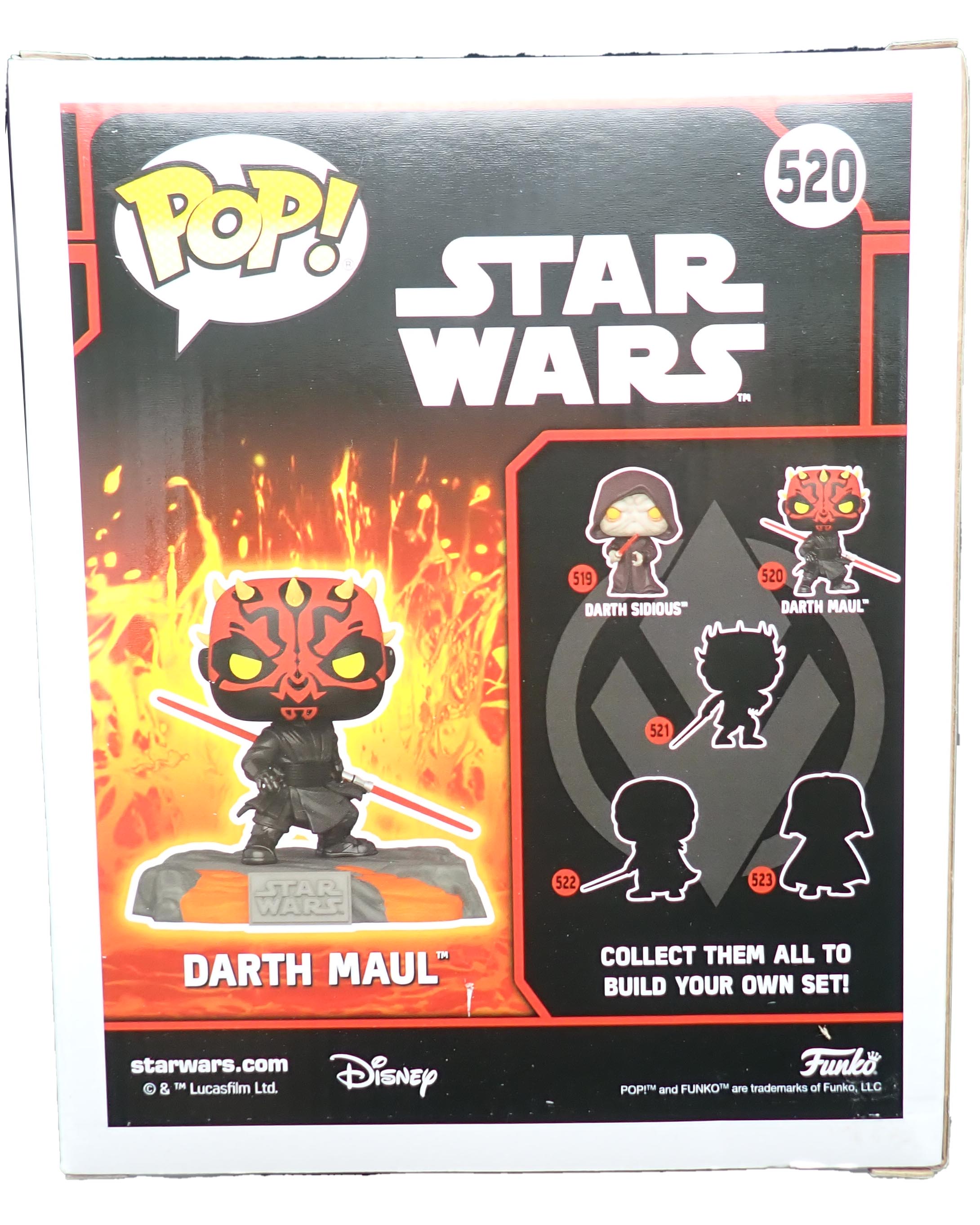 Red Saber Series vol 1: Darth Maul - POP! #520
