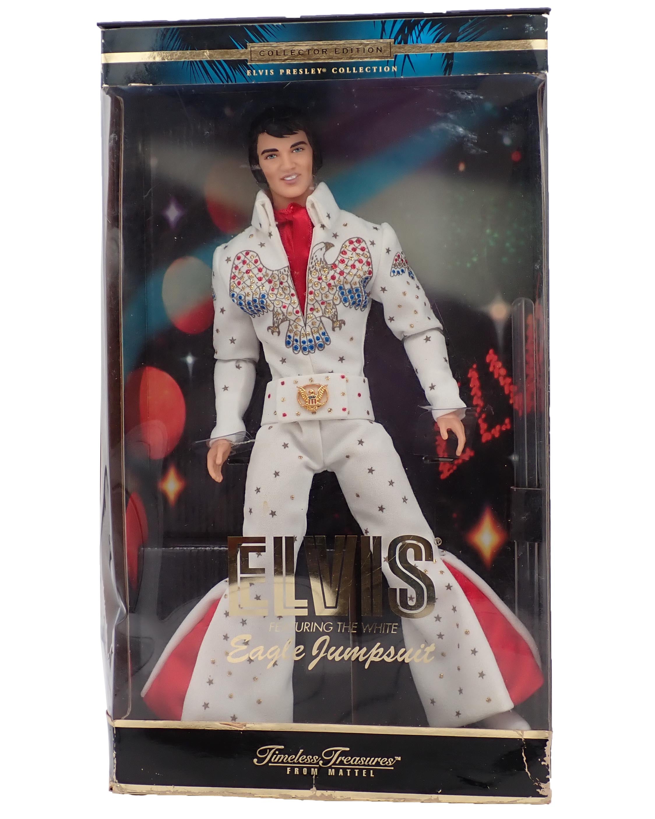 Elvis Featuring the White Eagle Jumpsuit [Pre-Owned] - Mattel Timeless Treasures