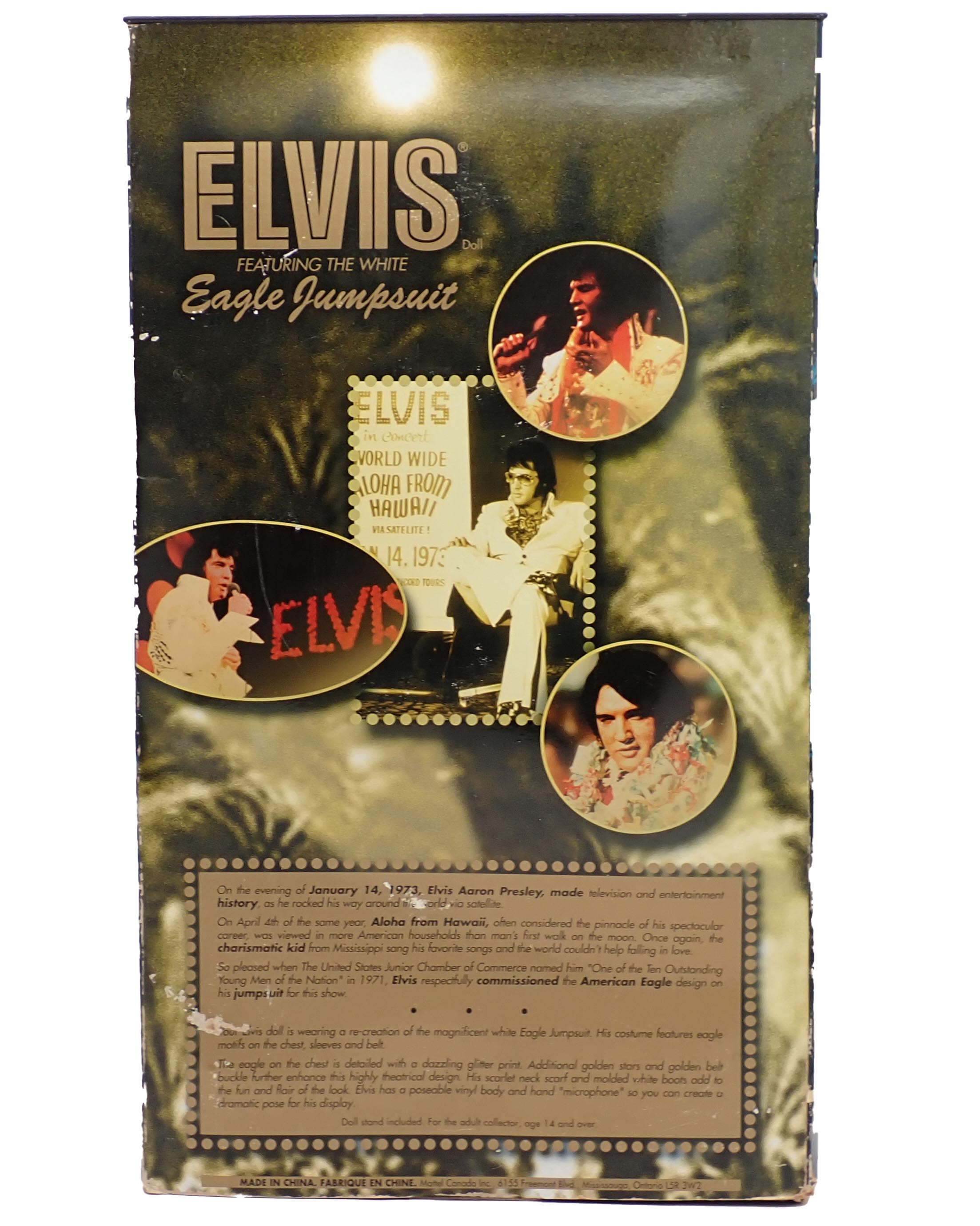 Elvis Featuring the White Eagle Jumpsuit [Pre-Owned] - Mattel Timeless Treasures