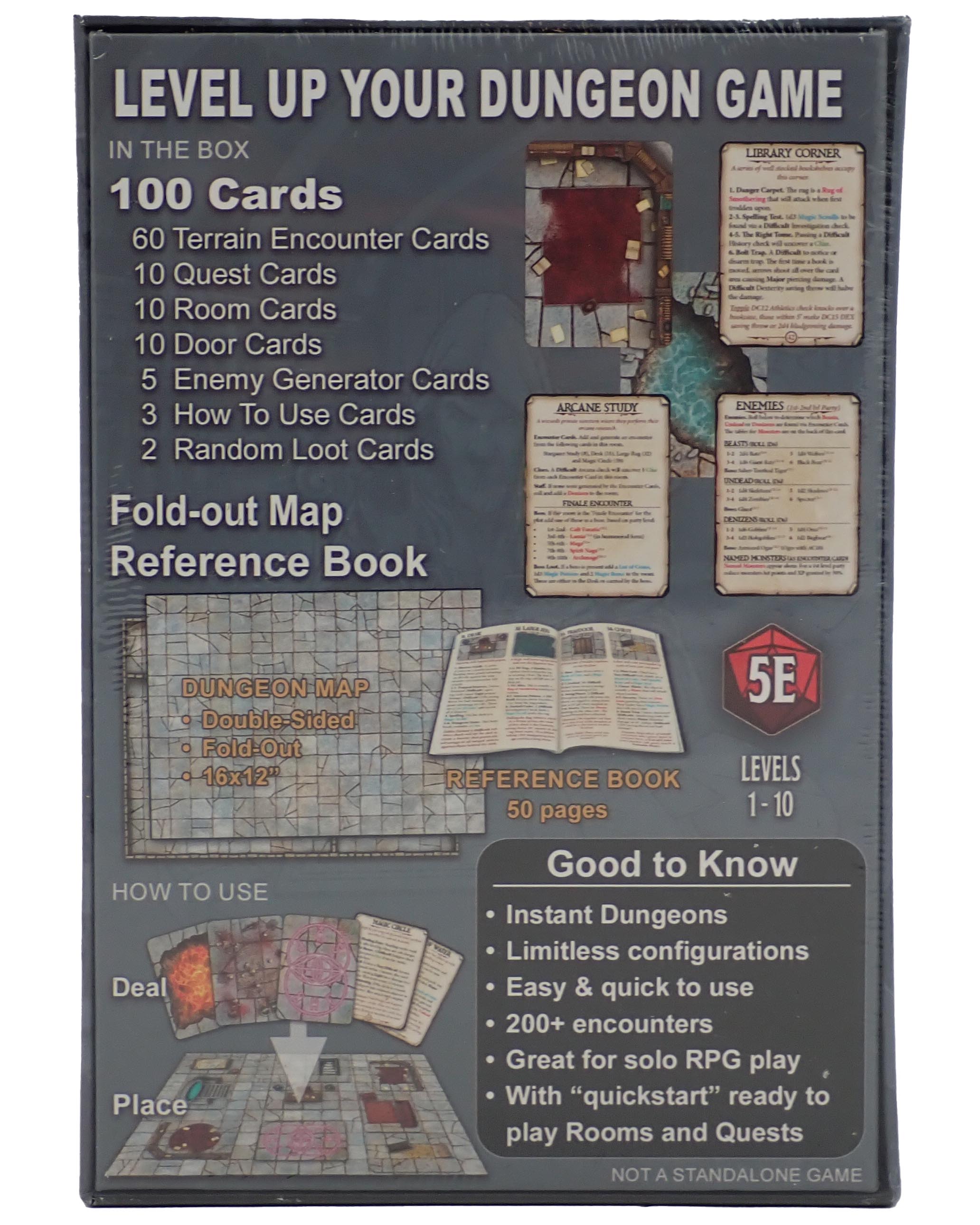 Dungeons Designer's Deck - Loke BattleMats [Pre-Owned/Sealed]