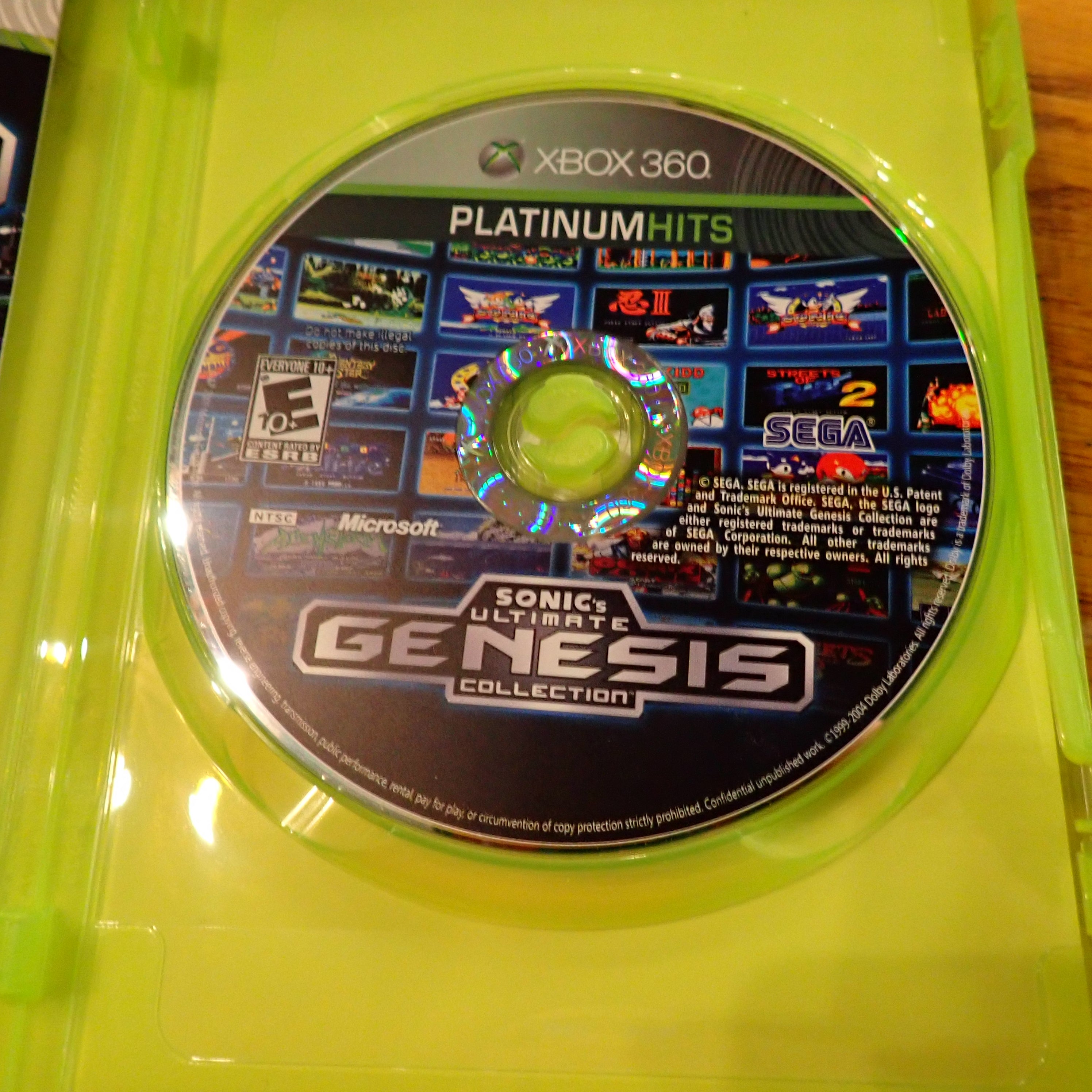 Sonics Ultimate Genesis Collection - Xbox 360