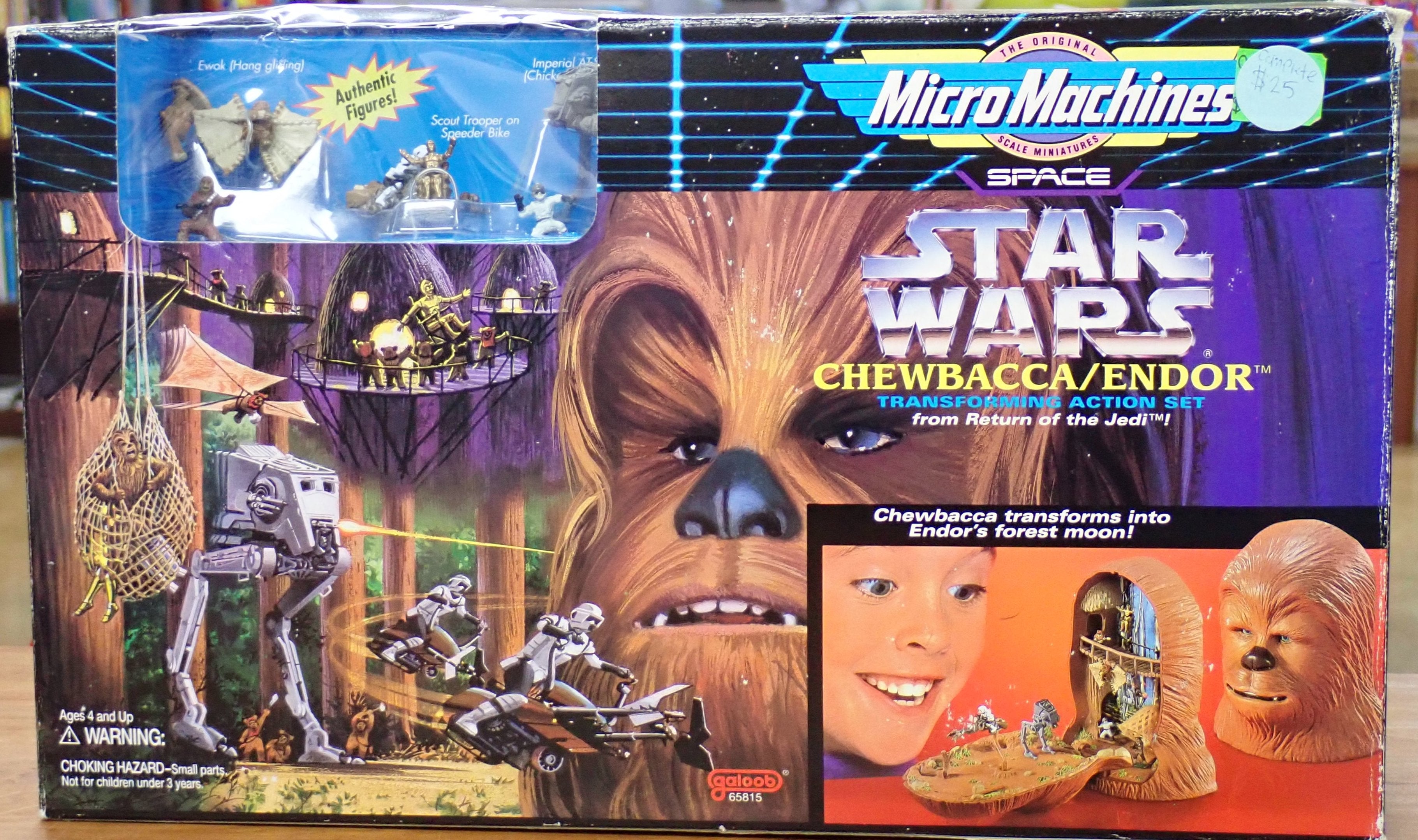 Micro Machines Chewbacca/Endor Transforming Action Set