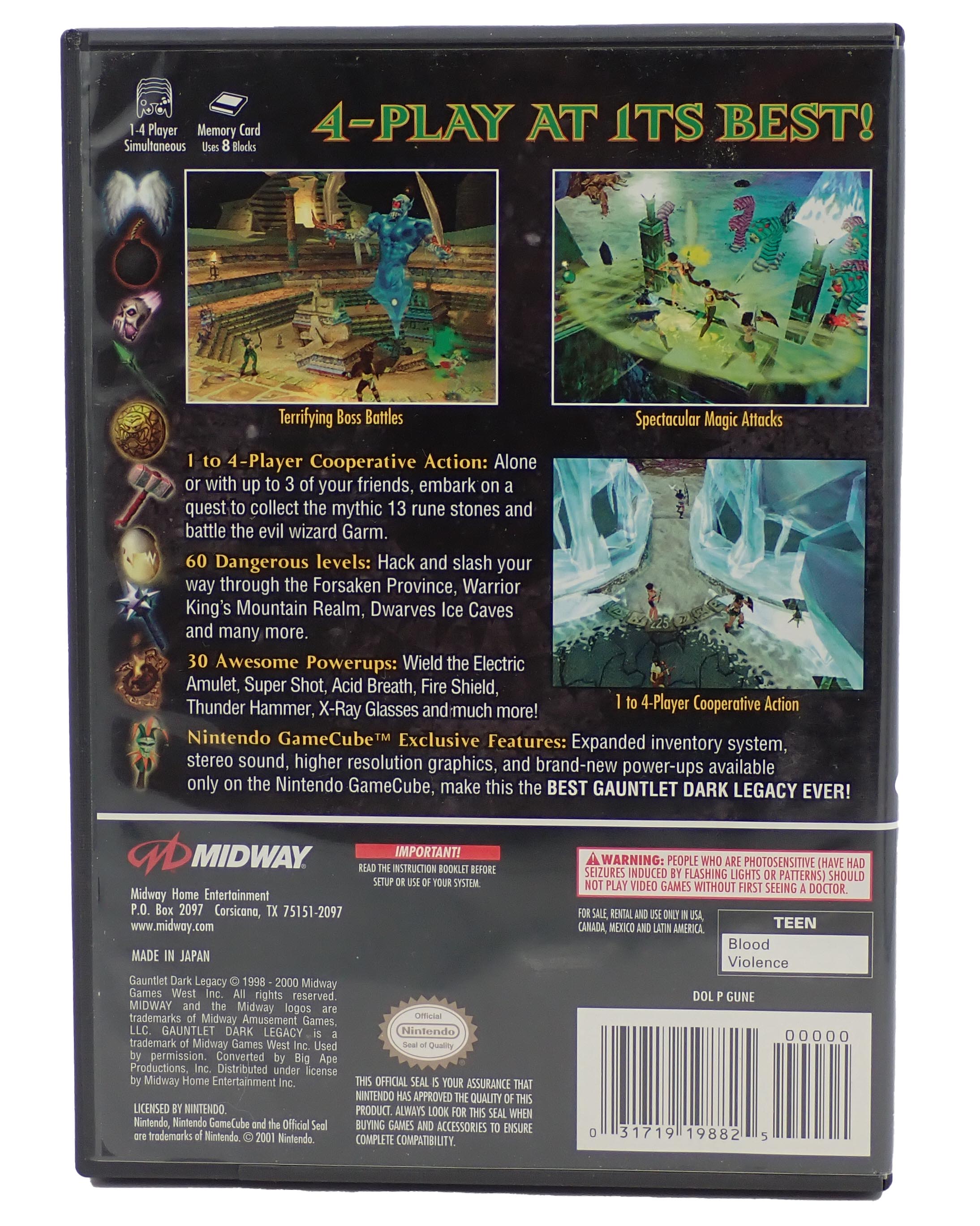Gauntlet Dark Legacy - GameCube