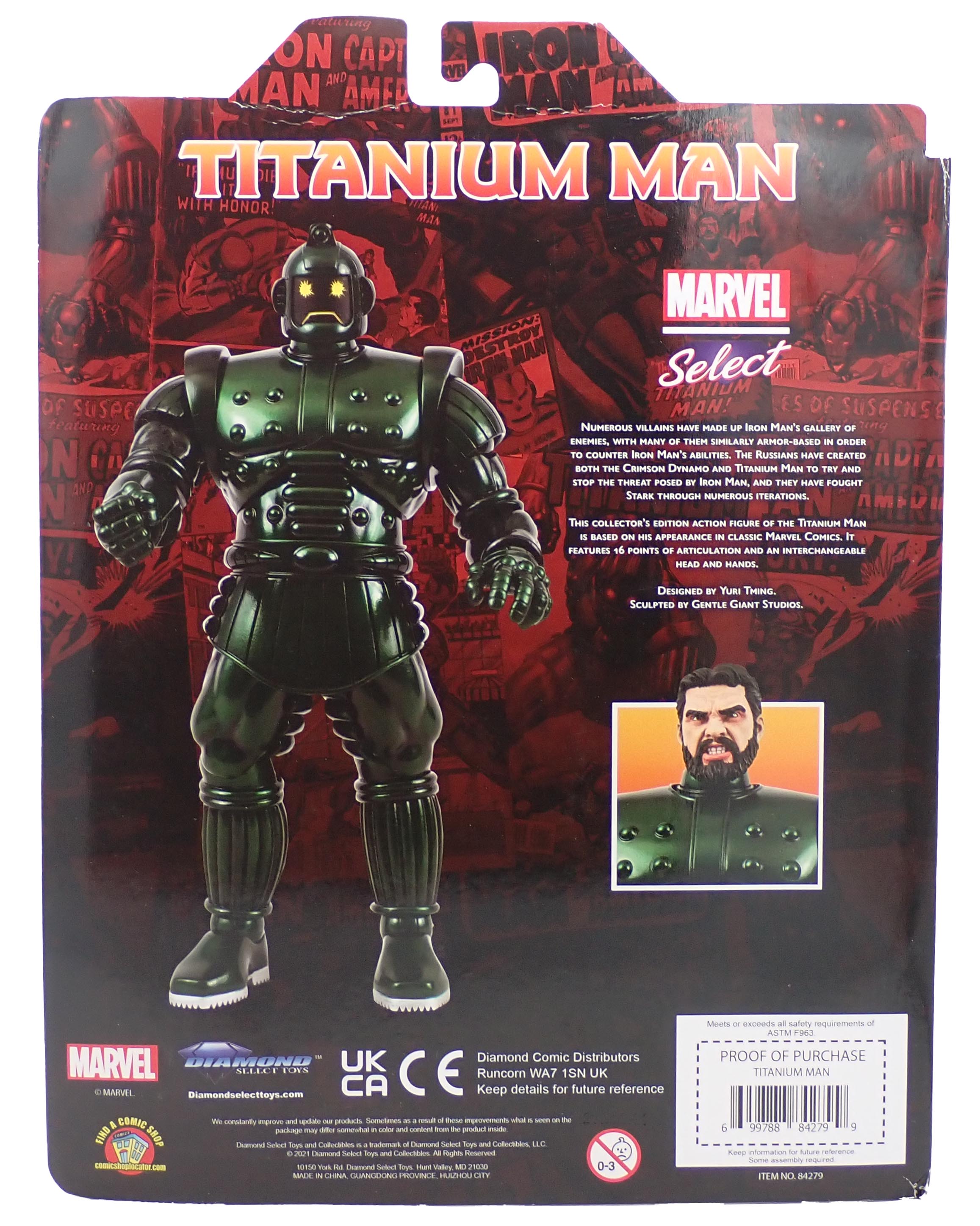 Titanium Man - Diamond Select Figure
