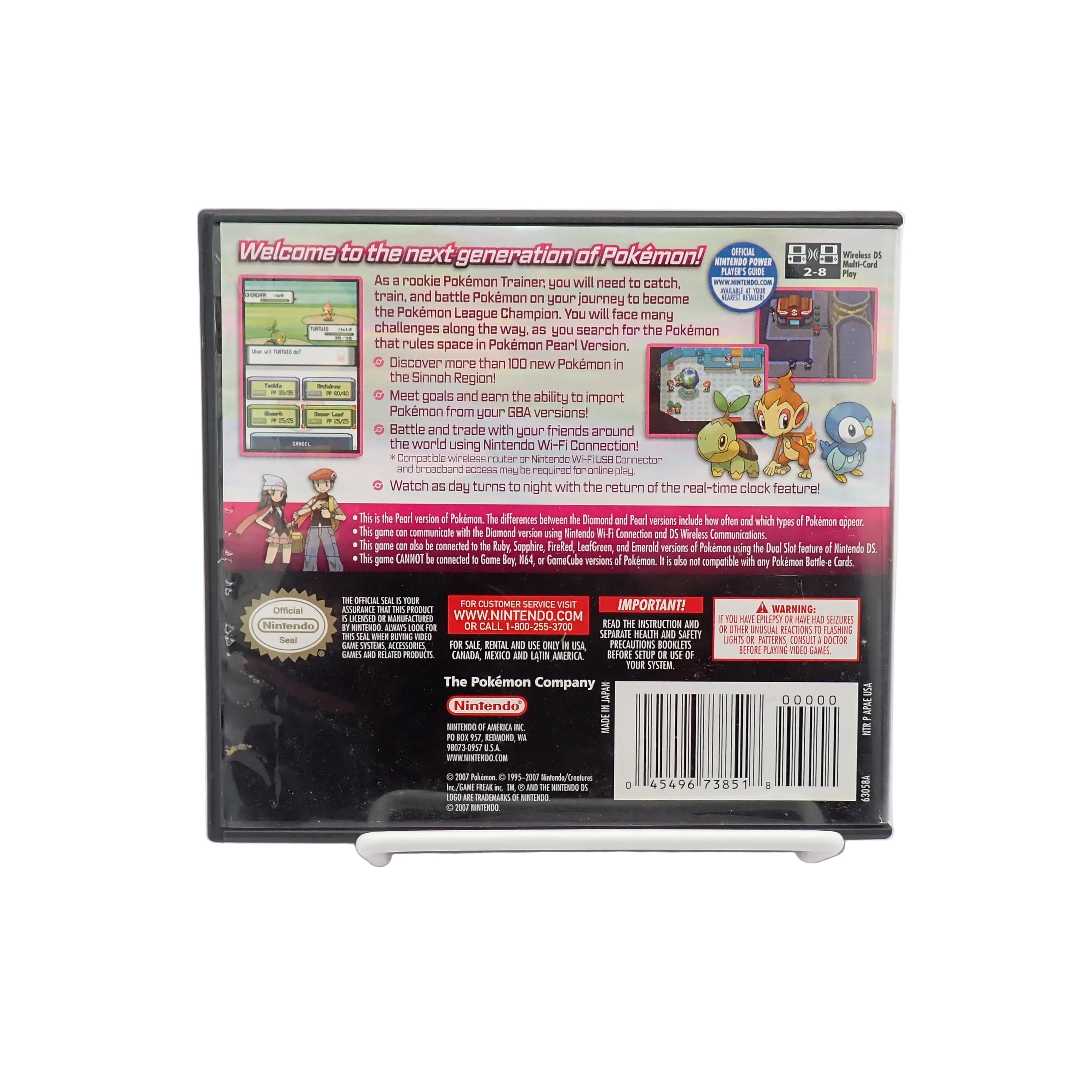 Pokémon Pearl Version - DS (Pre-Owned)