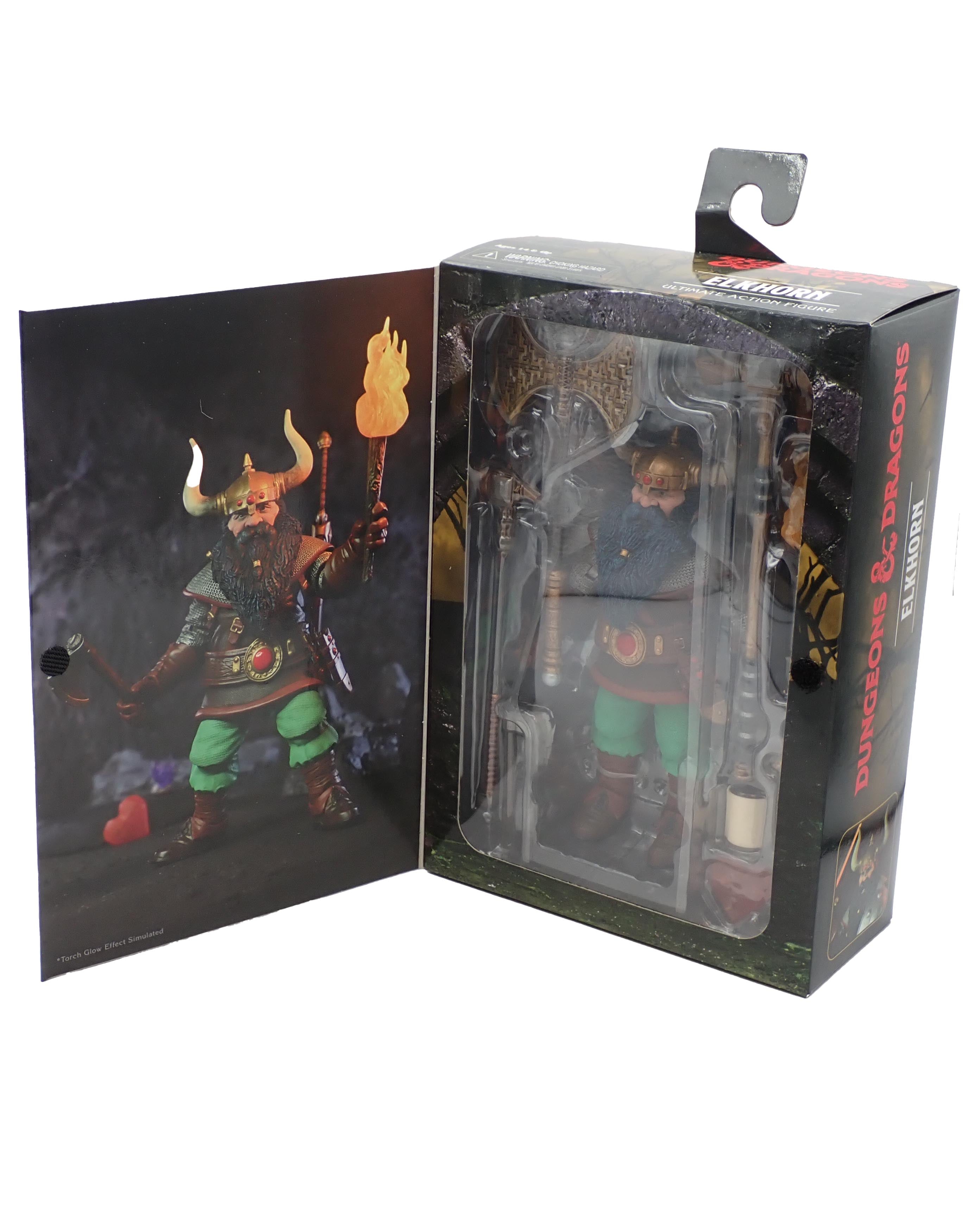 Elkhorn, Good Dwarf Fighter - D&D NECA Figure