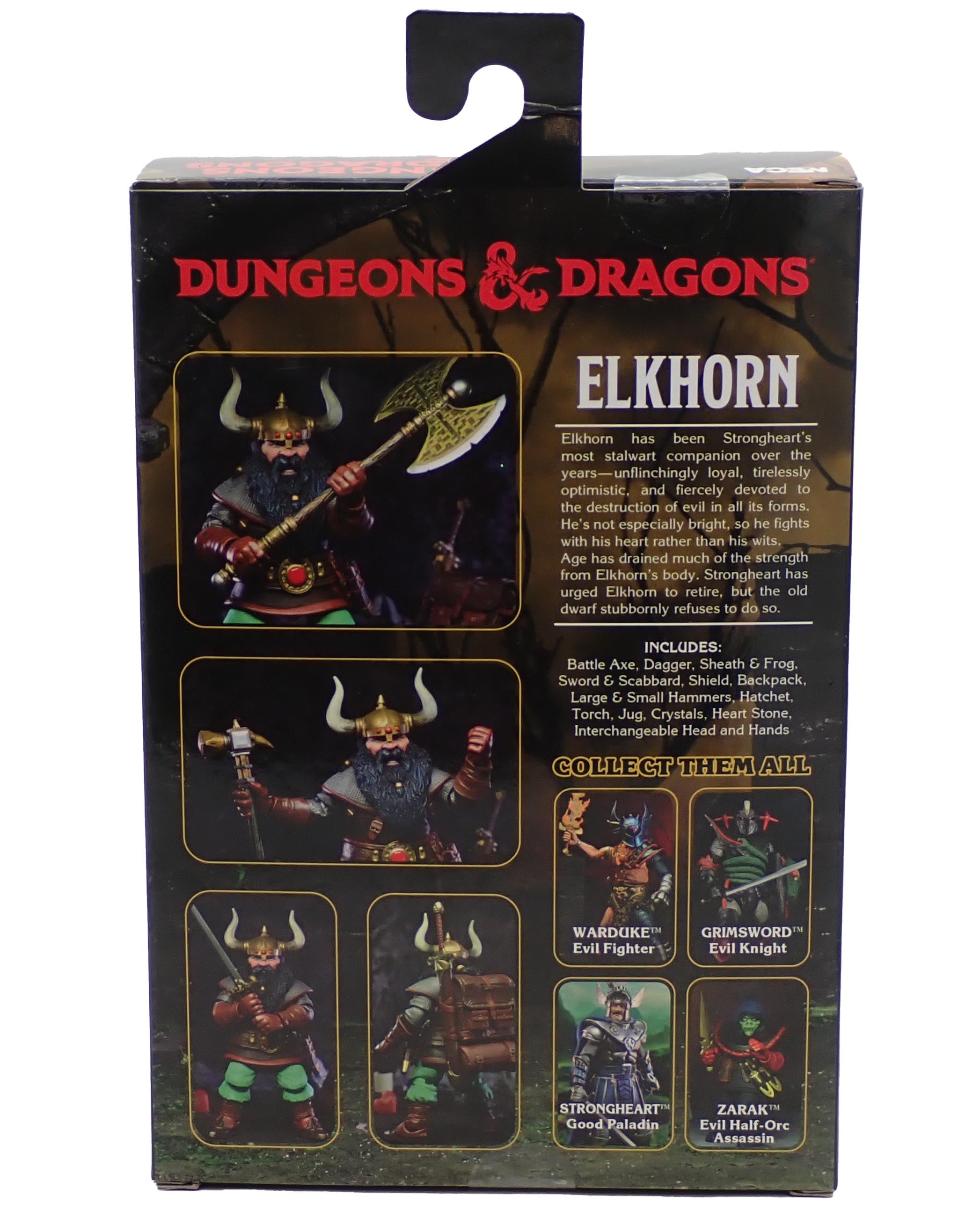 Elkhorn, Good Dwarf Fighter - D&D NECA Figure