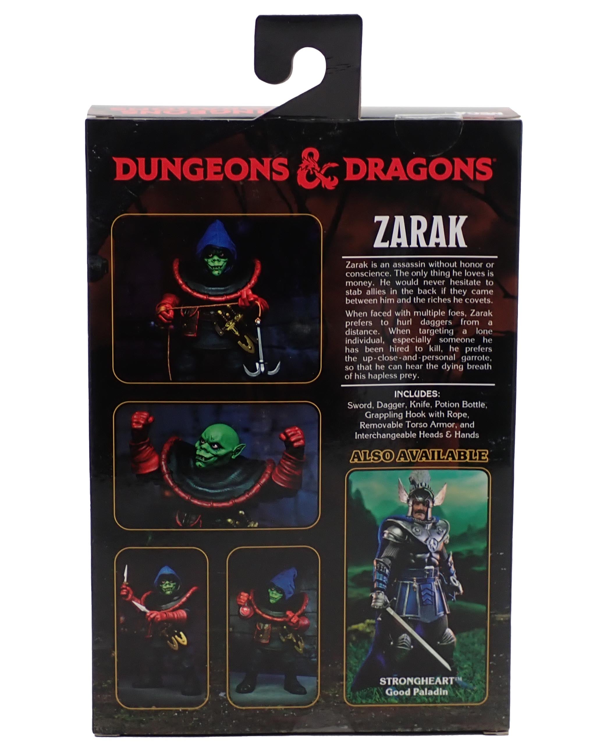 Zarak, Evil Half Orc Assassin - D&D NECA Figure