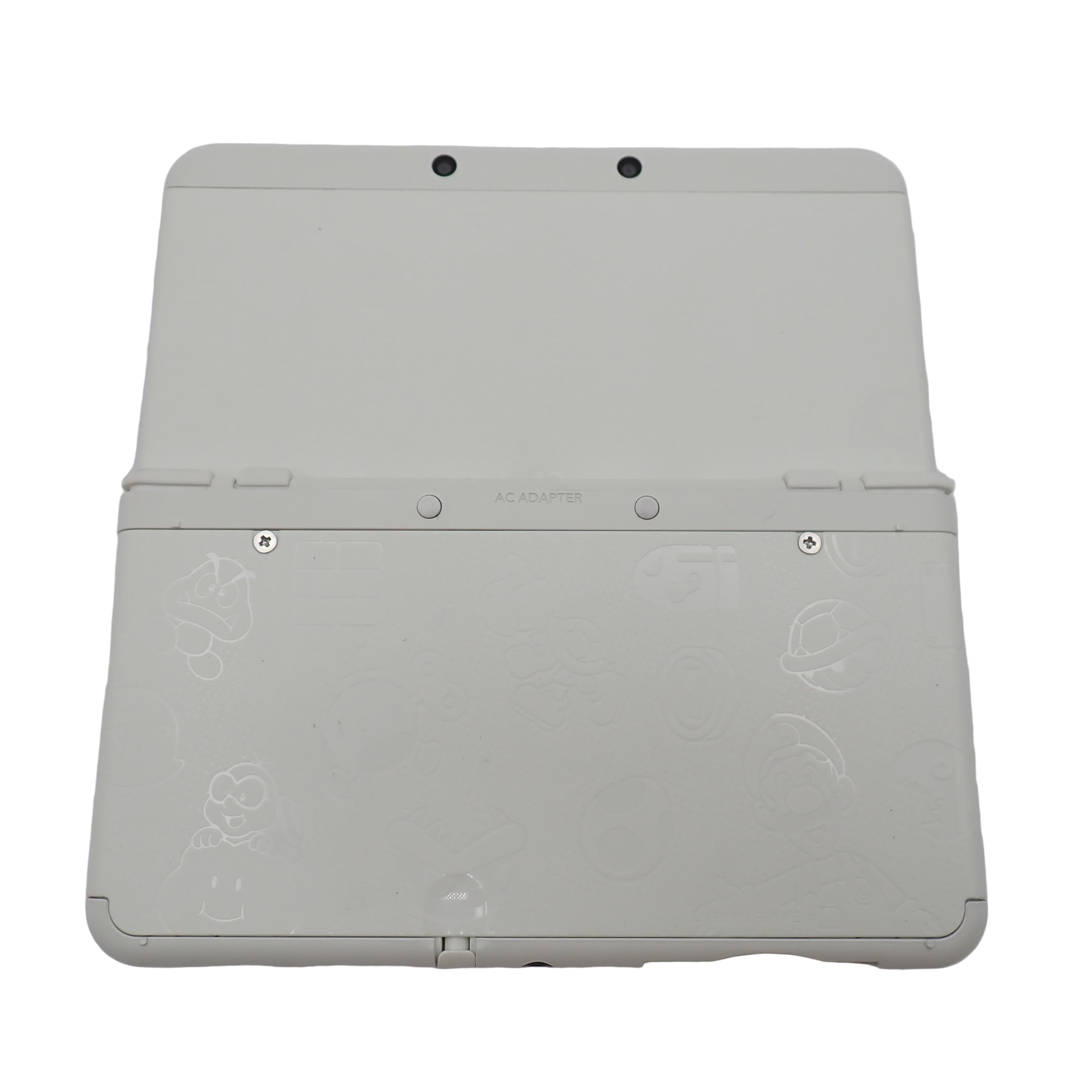 New Nintendo 3DS - [Japanese Localization] White Super Mario Emboss