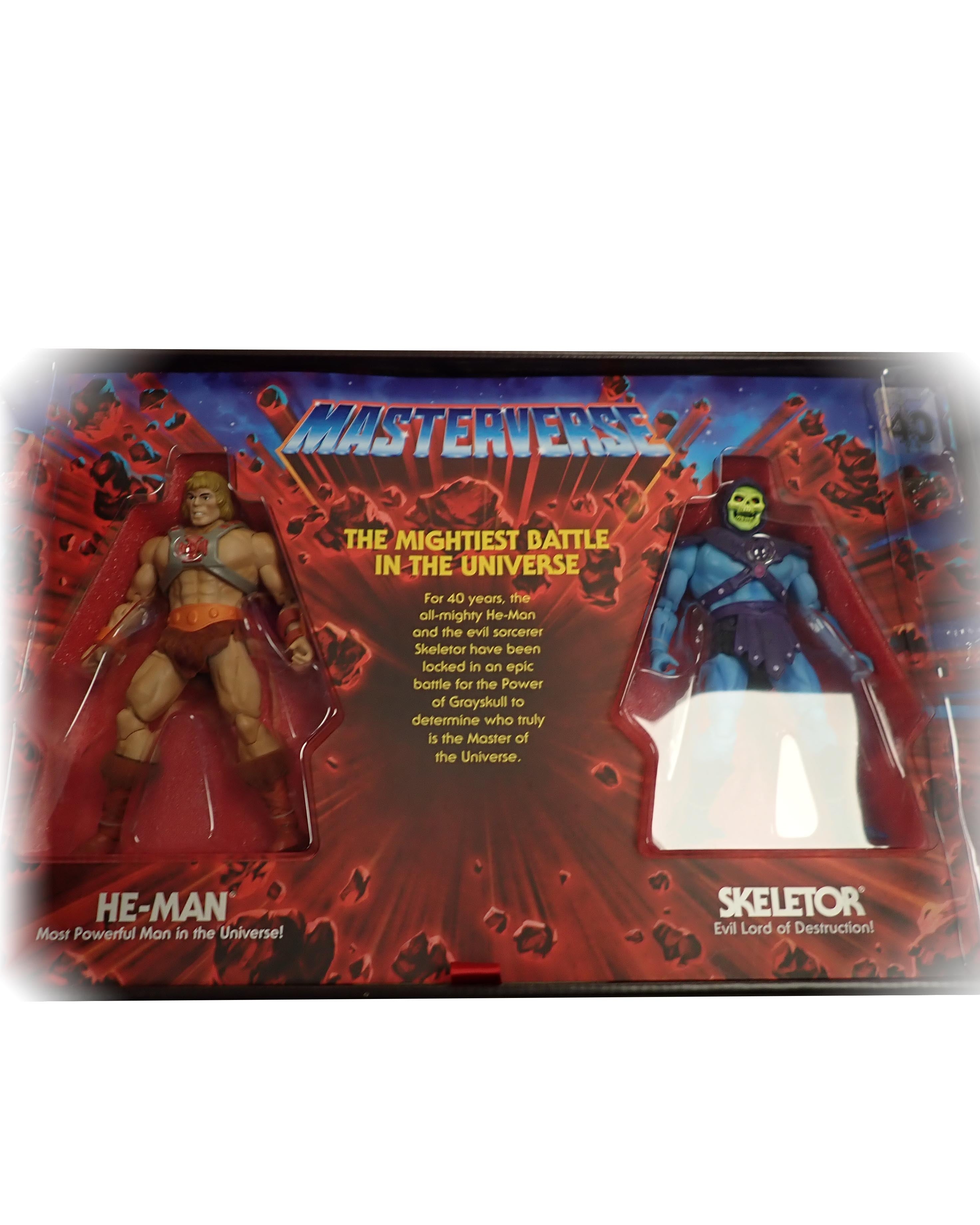 He-Man Vs. Skeletor - 40th Anniversary 2-Pack