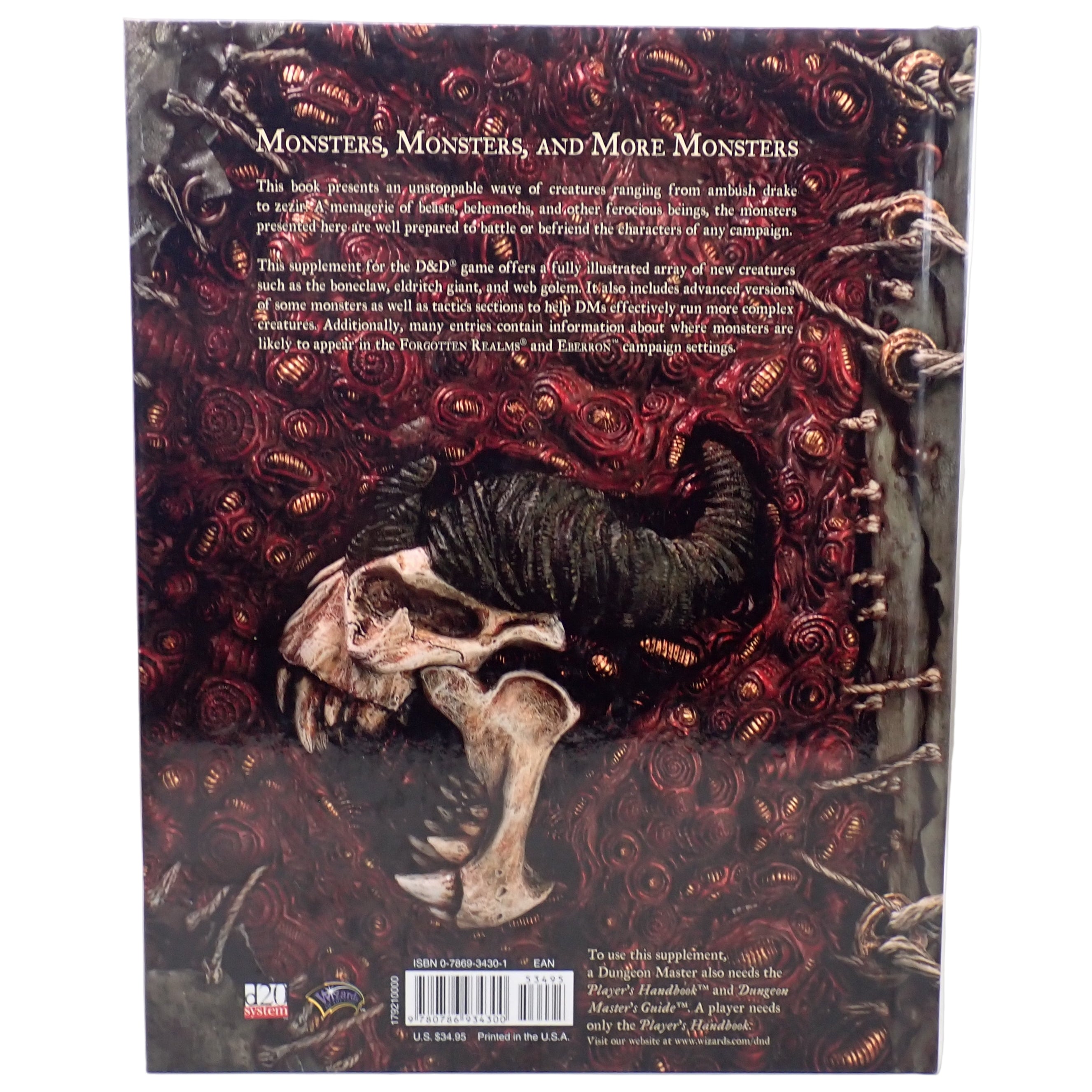 D&D 3.5 Monster Manual III [Pre-Owned]