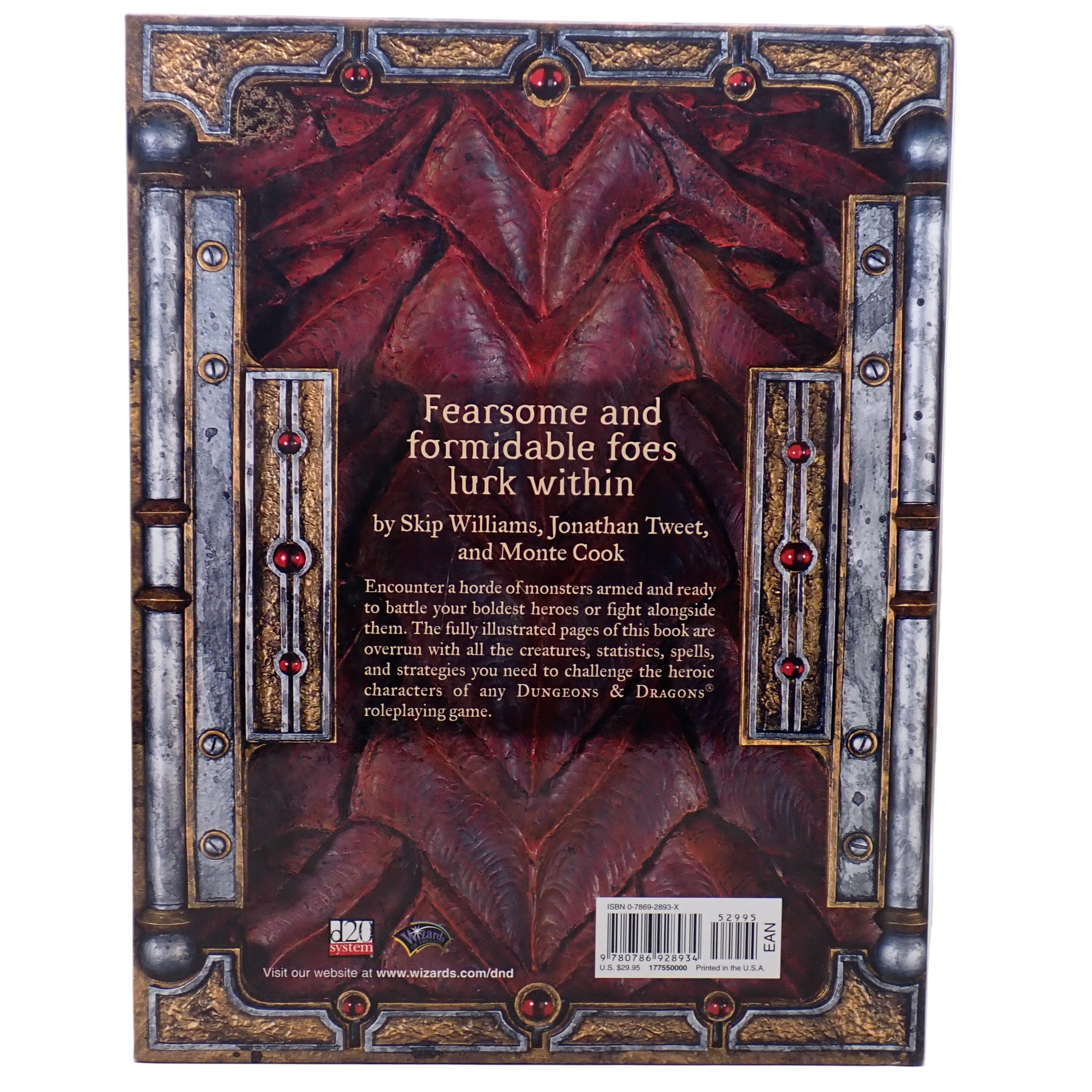 D&D 3.5 Monster Manual [Pre-Owned]