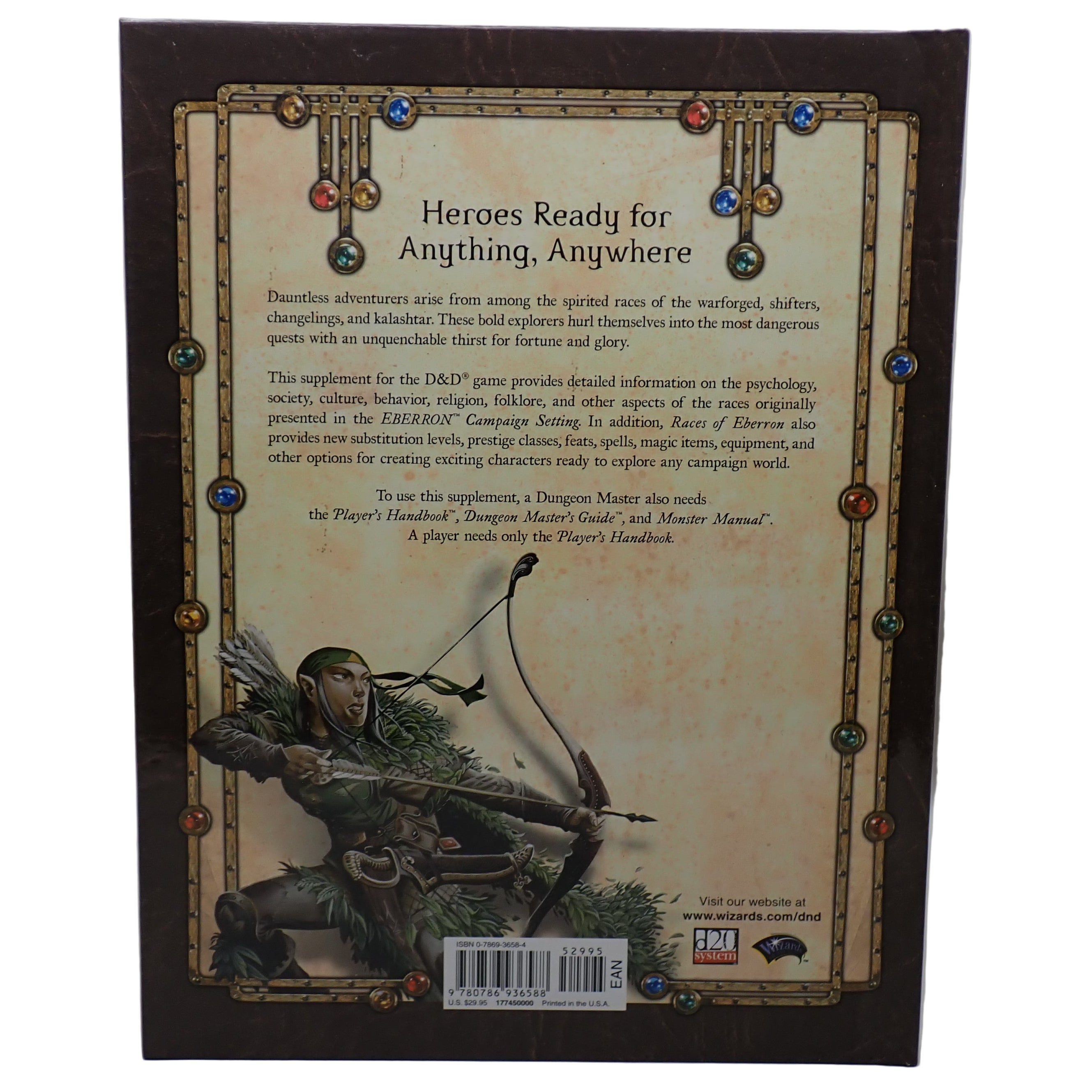 D&D 3.5 Races of Eberron [Pre-Owned]