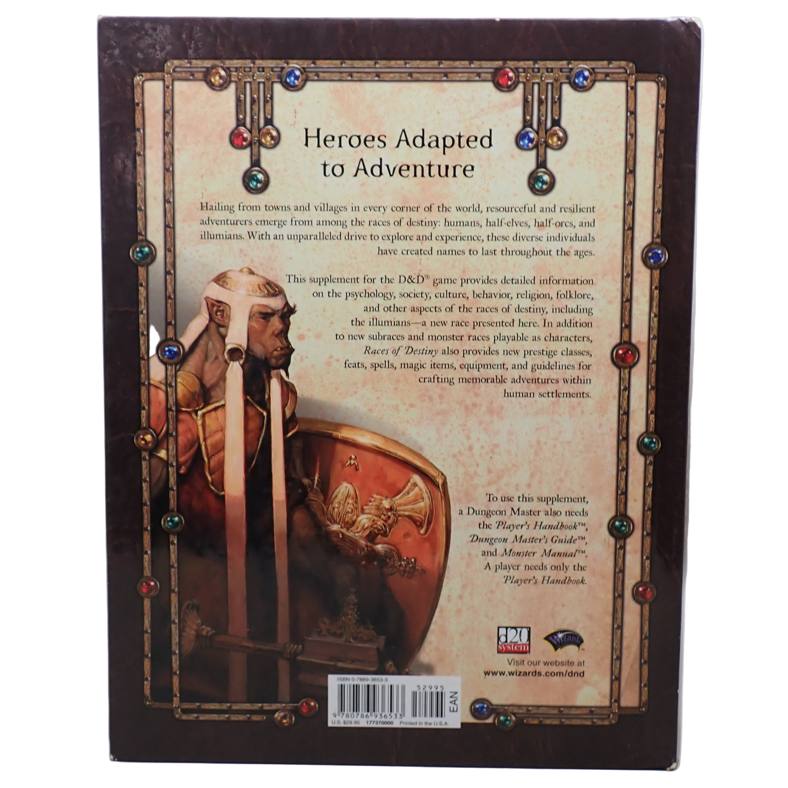 D&D 3.5 Races of Destiny [Pre-Owned]