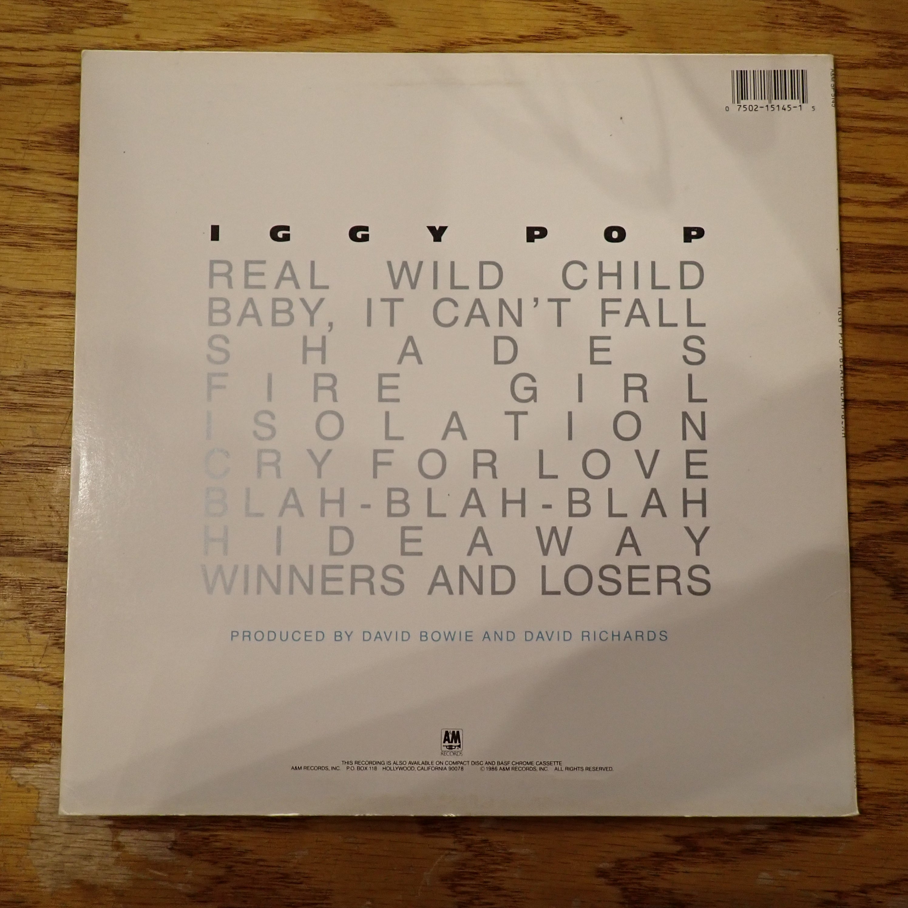 Iggy Pop - Blah-Blah-Blah