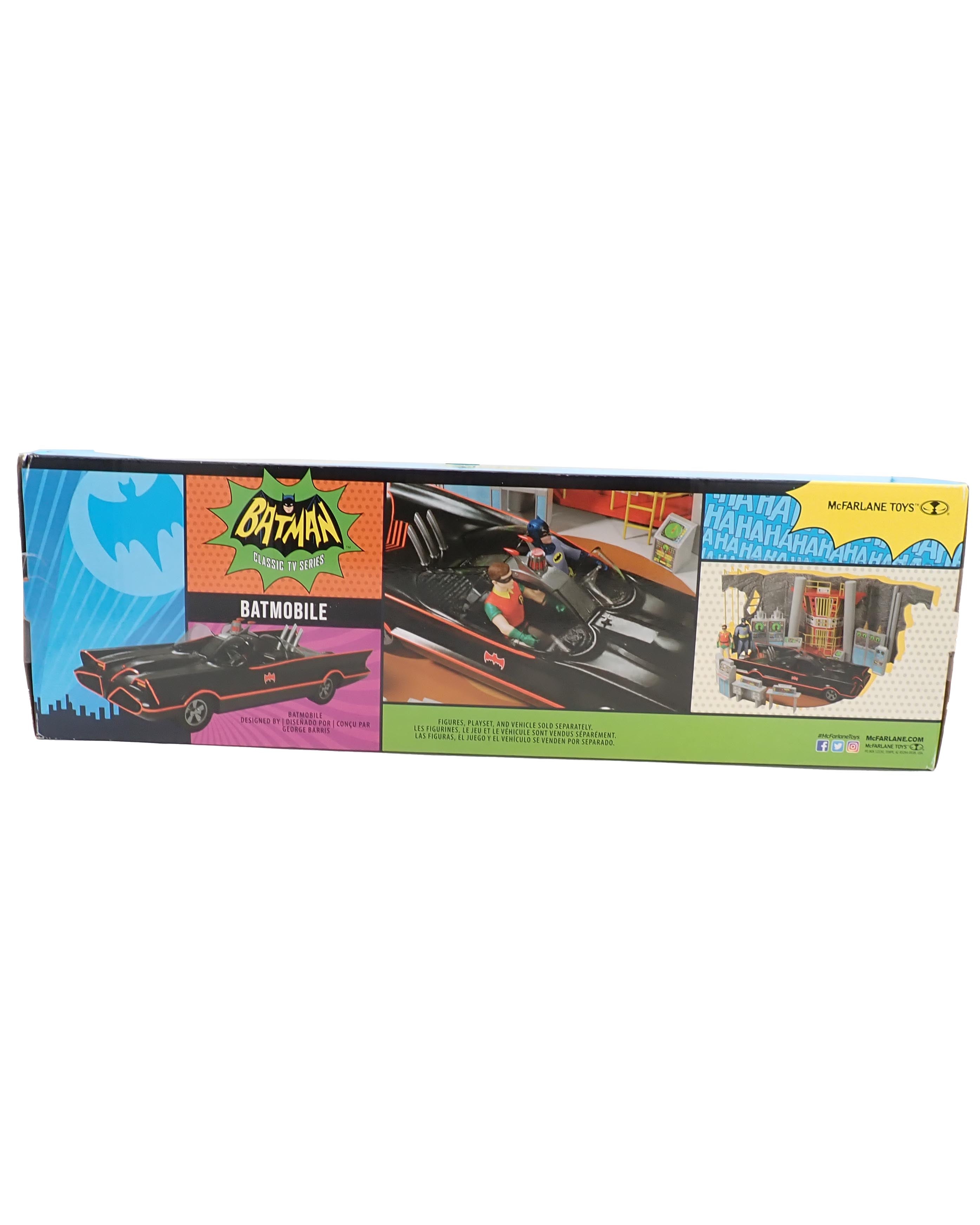 Batmobile w/ Batman & Robin - Classic TV Series Vehicle