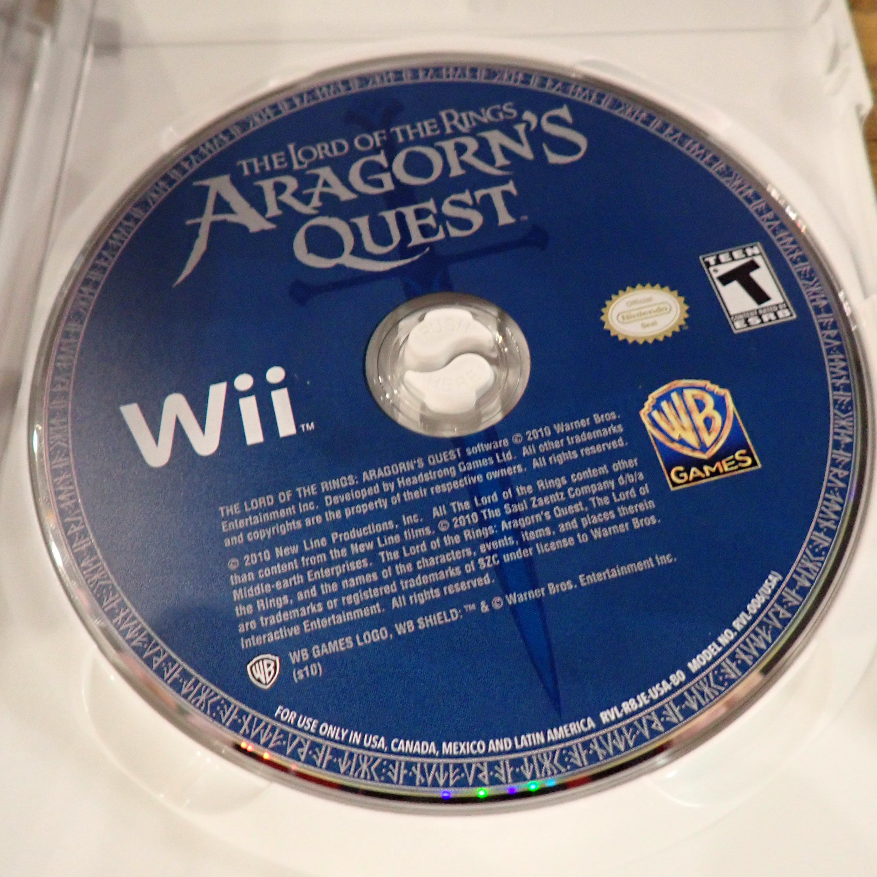 LOTR: Aragorn's Quest - Wii