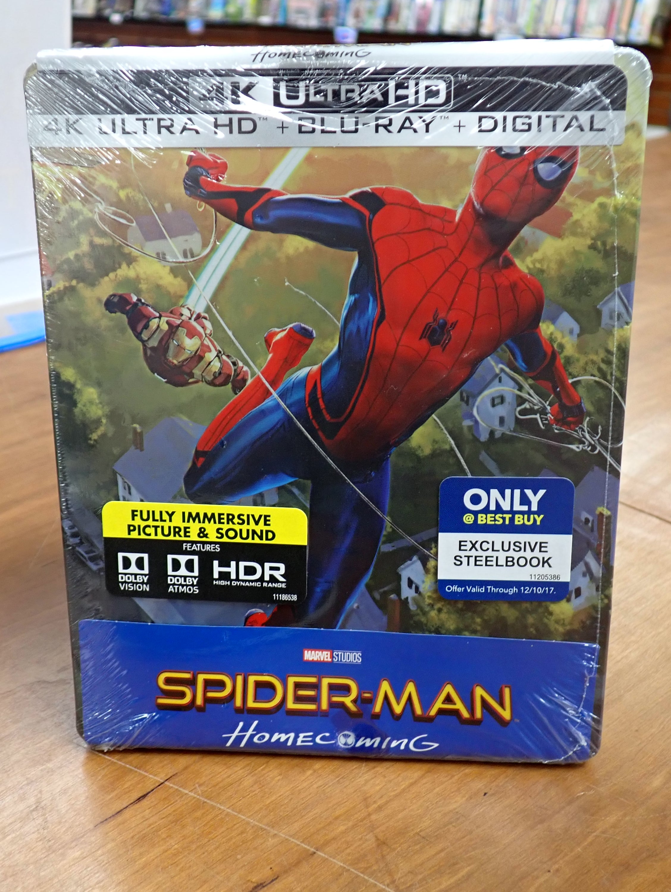 Spider-Man Homecoming Steelbook - 4K/UHD