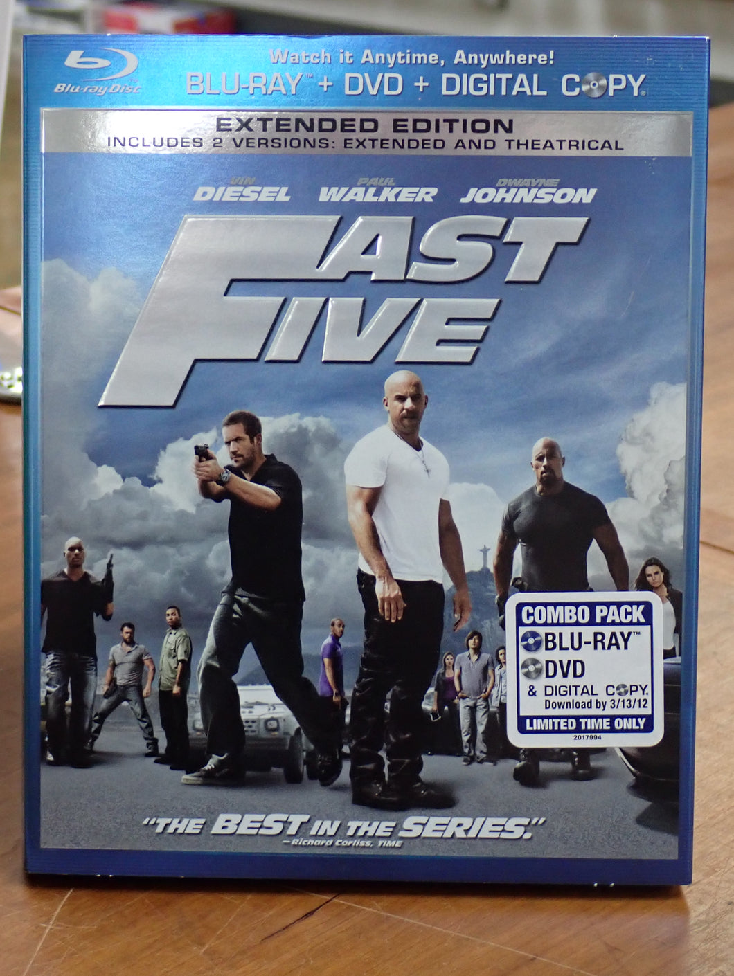 Fast Five Extended Edition - Blu-ray