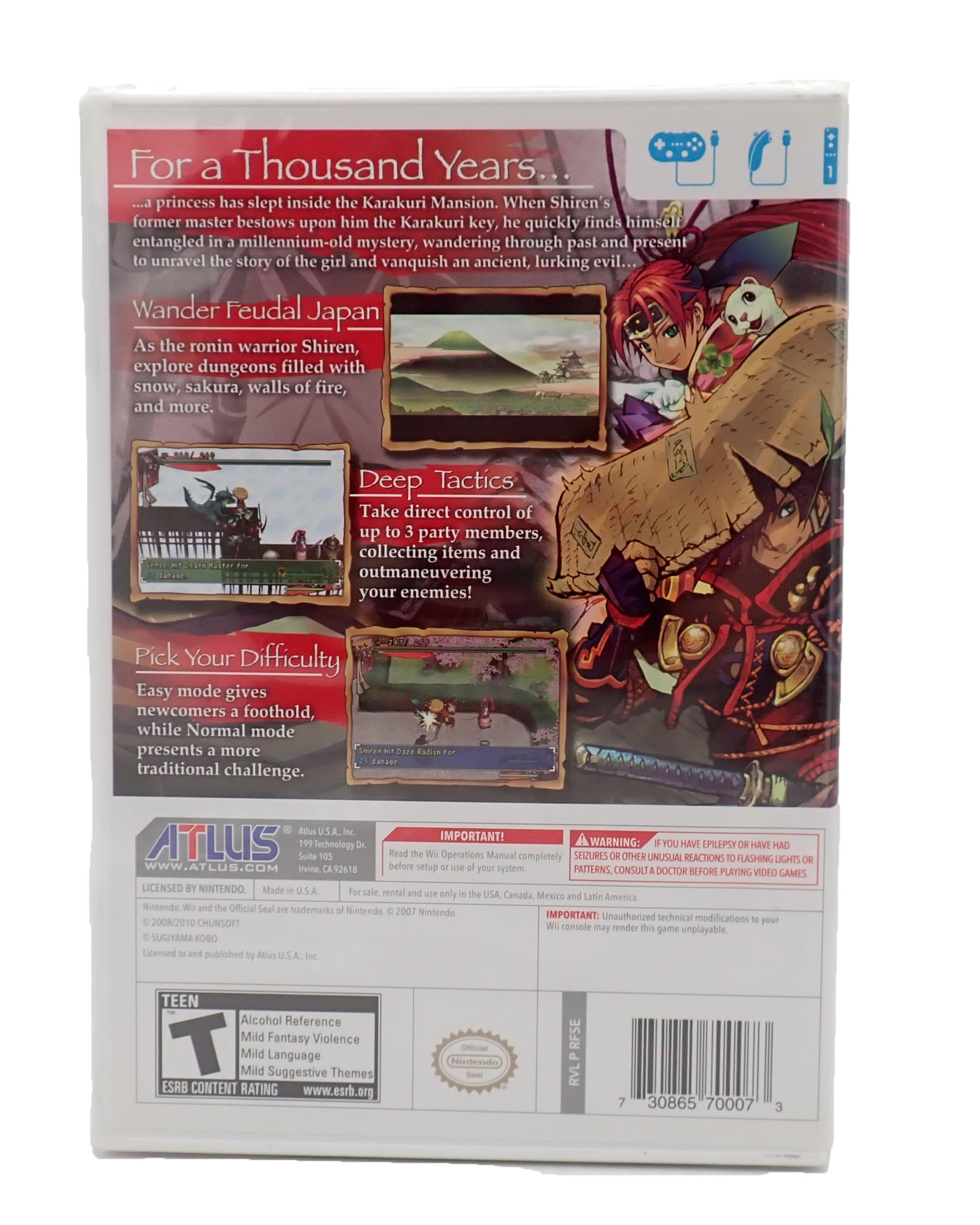 Shiren The Wanderer - Wii