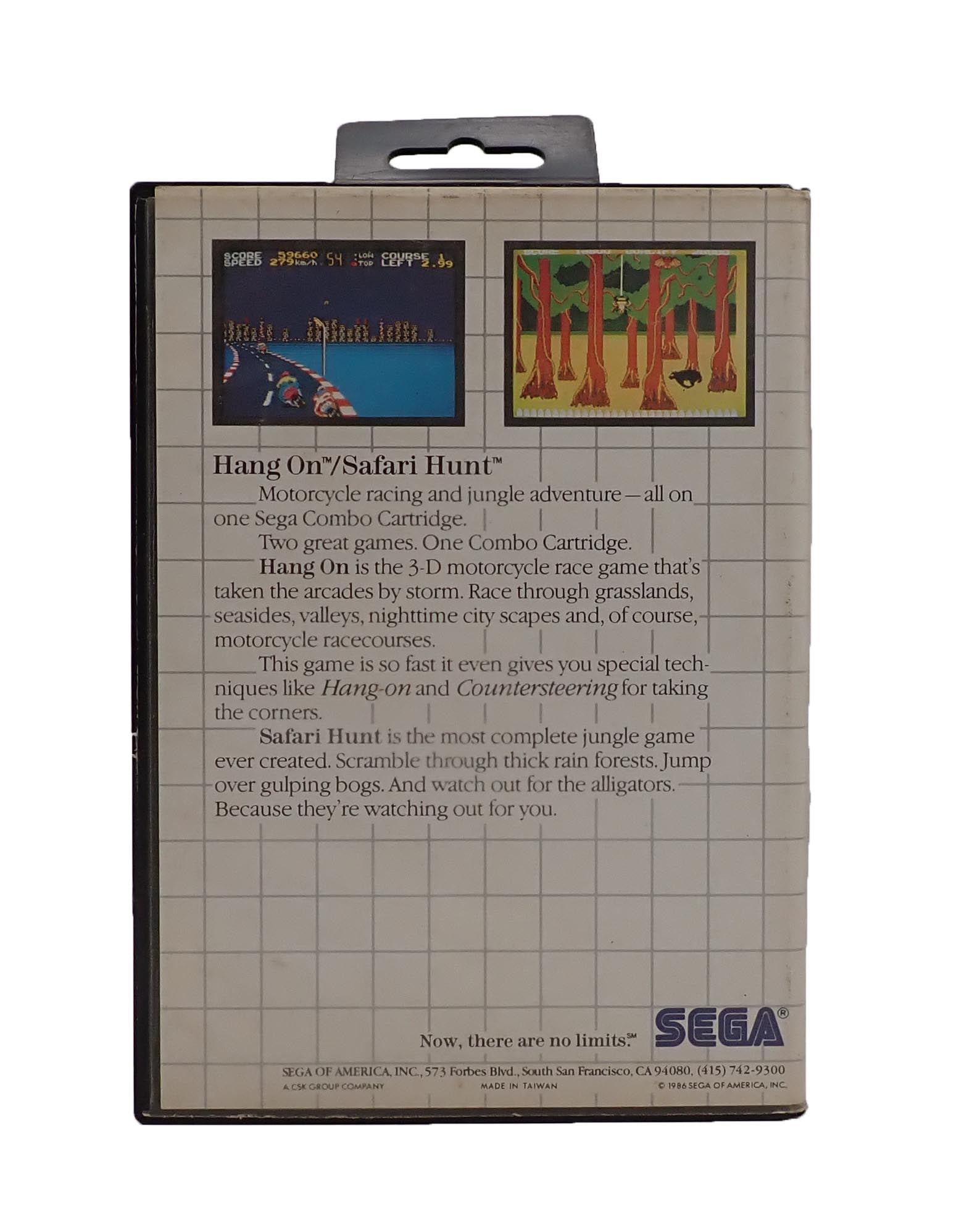 Hang On & Safari Hunt - SEGA