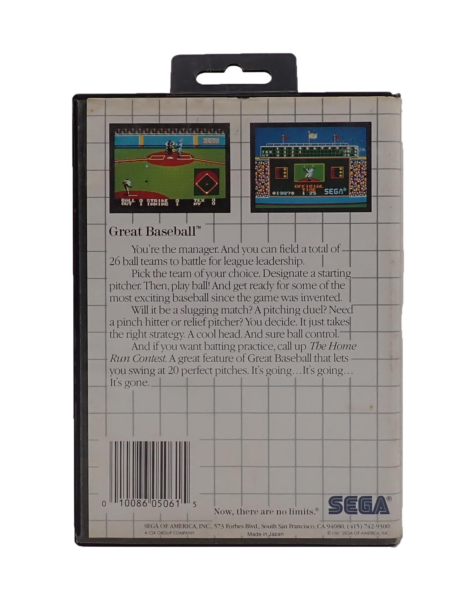 Great Baseball - SEGA
