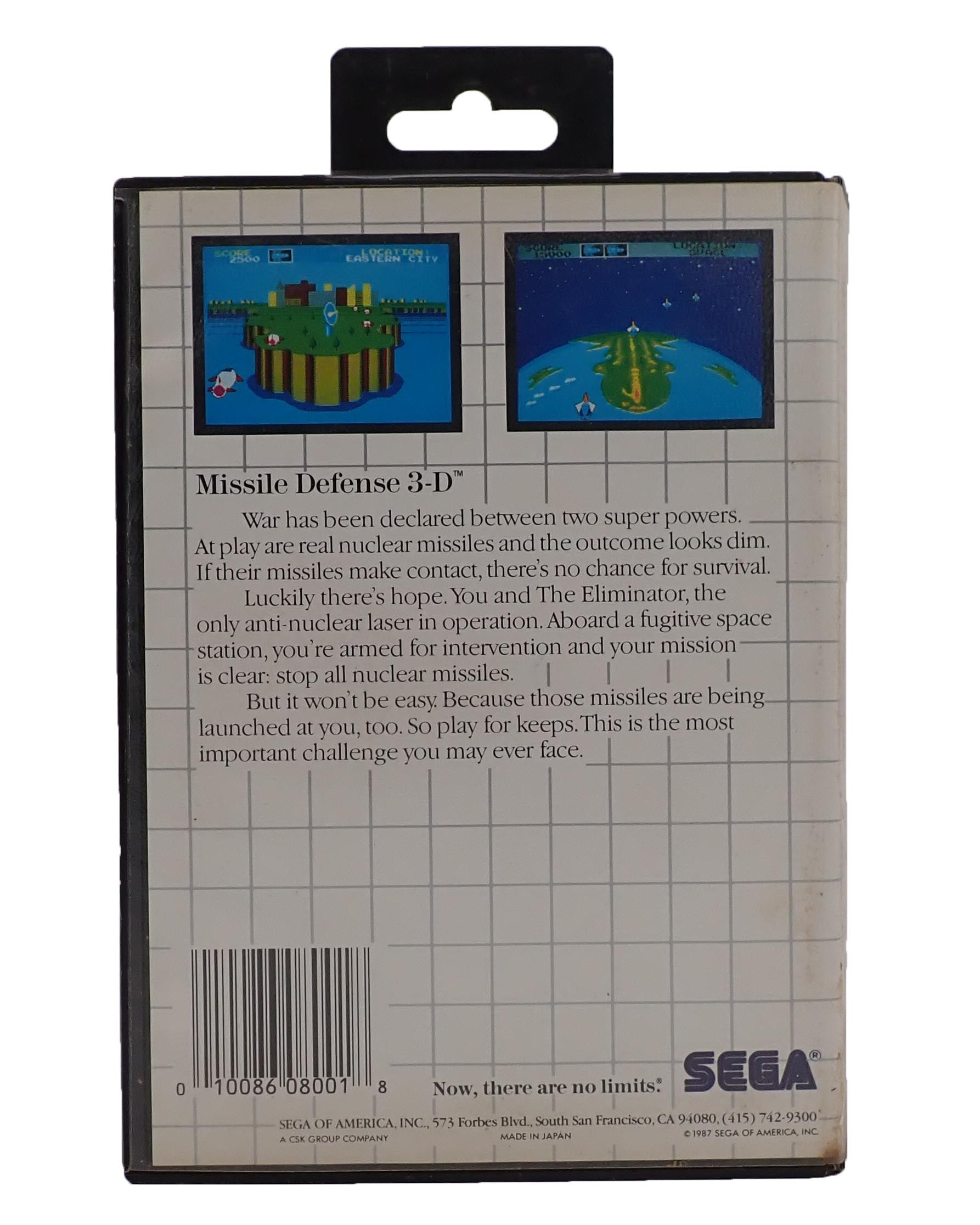 Missile Defense 3-D - SEGA