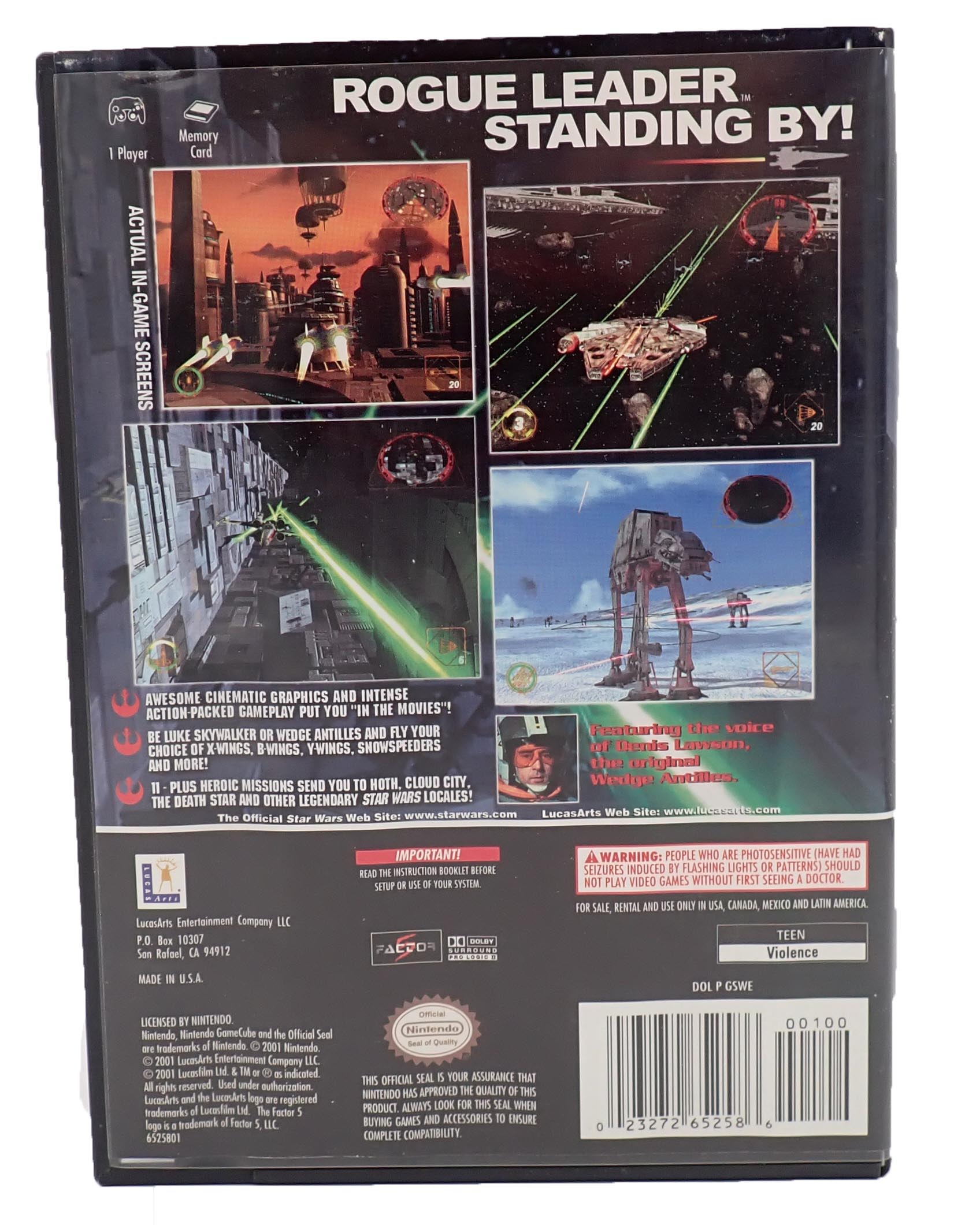 Star Wars Rogue Leader 2 - GameCube