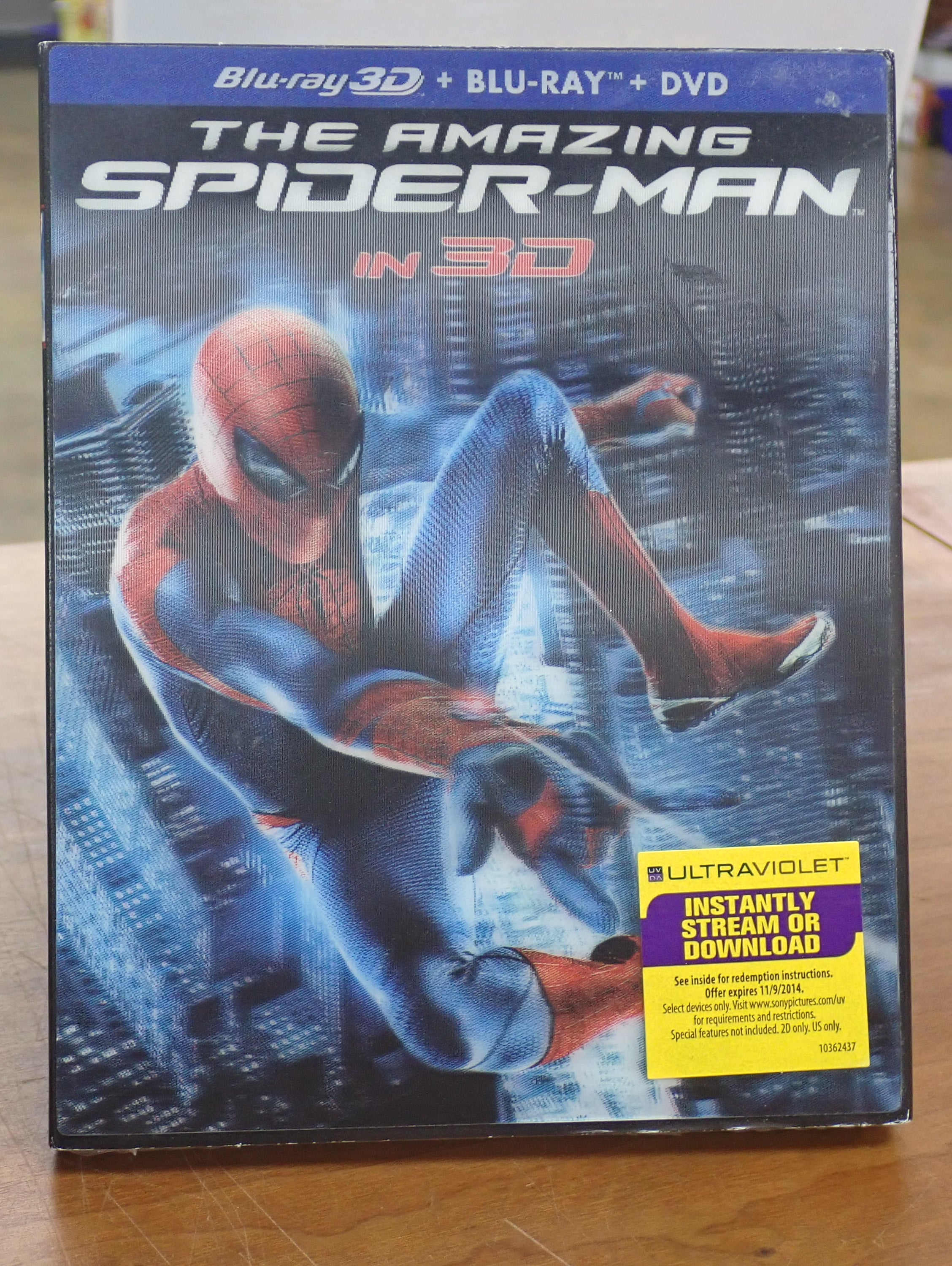 The Amazing Spider-Man in 3D - Blu-ray