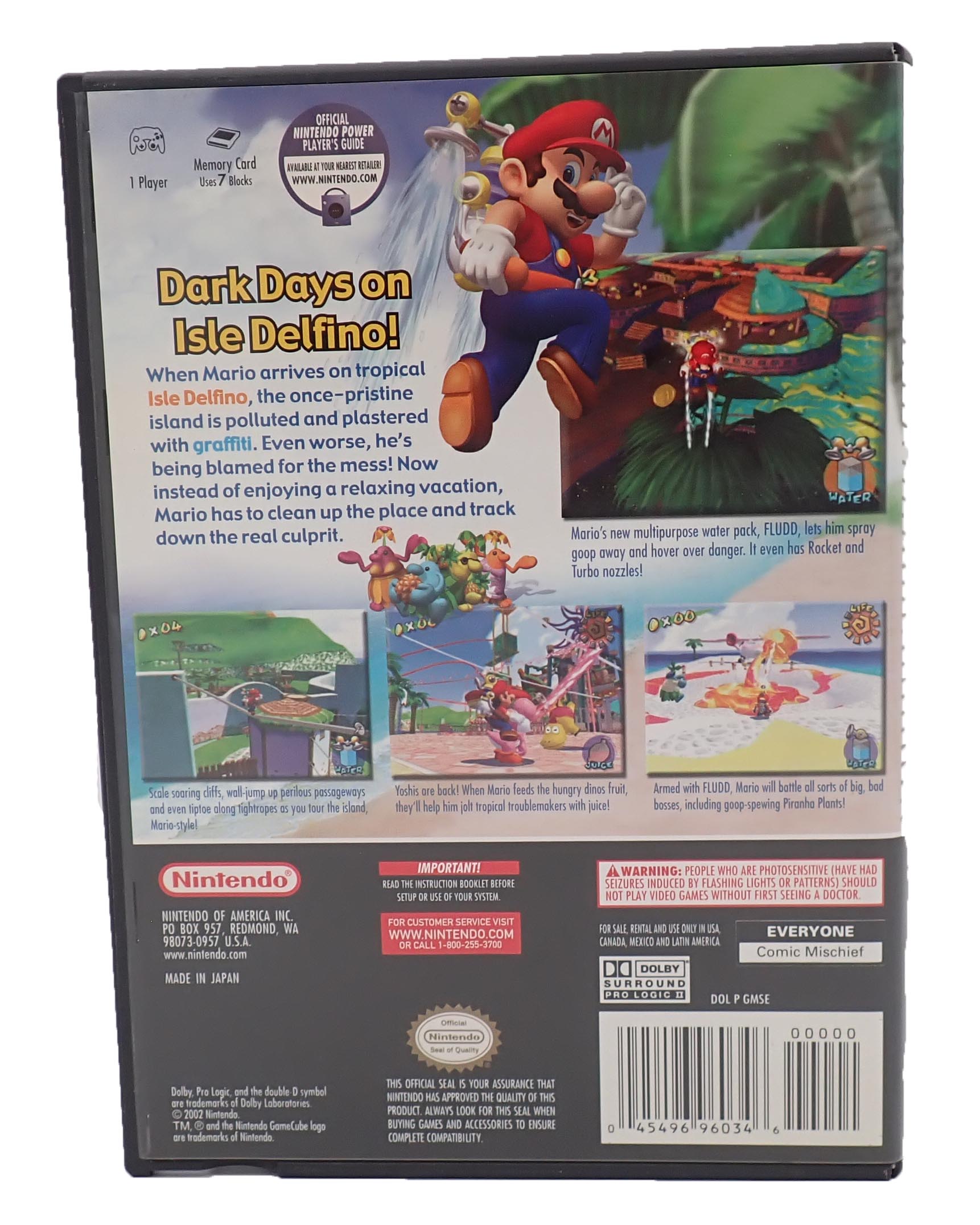 Super Mario Sunshine - GameCube