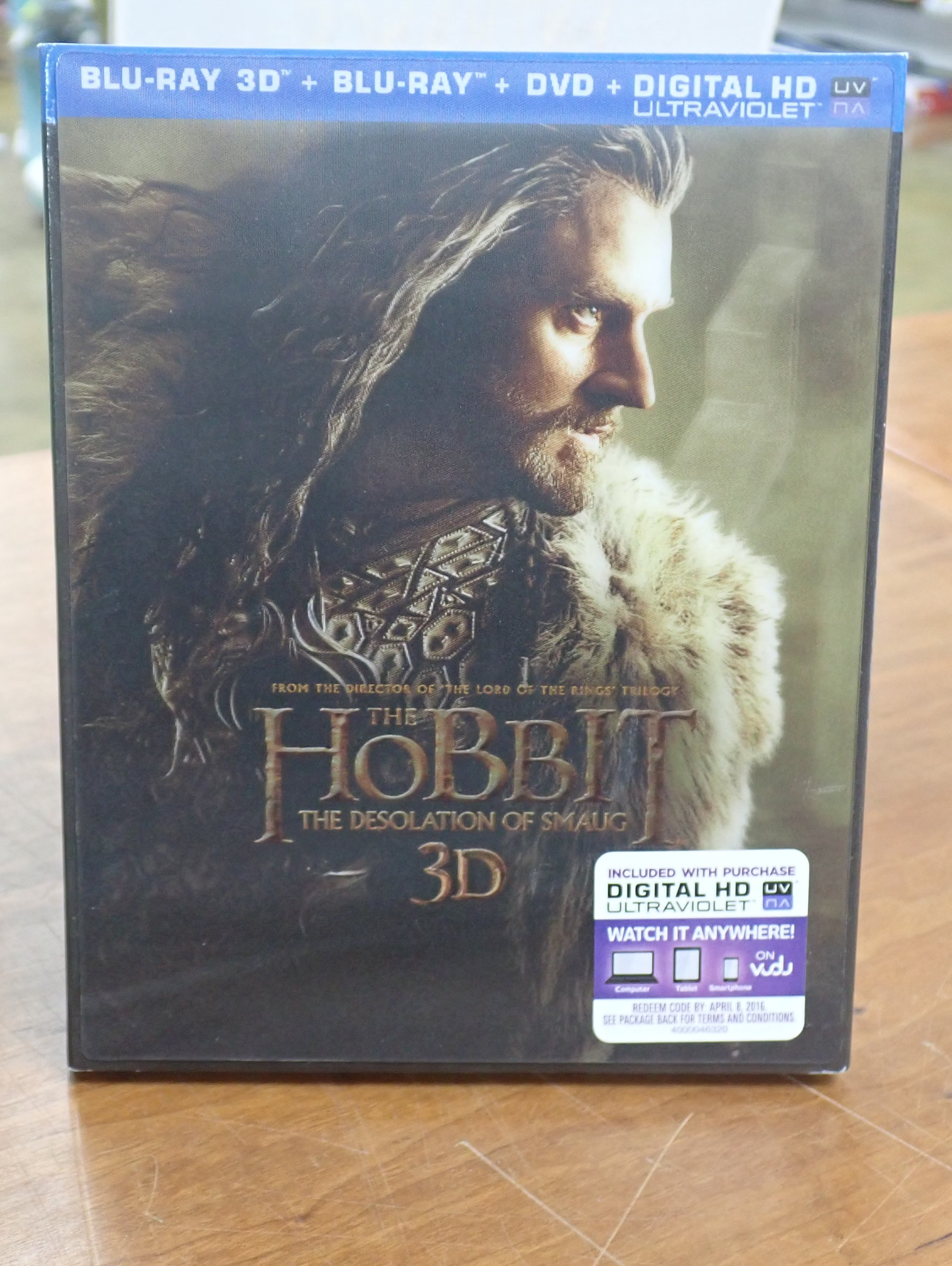 The Hobbit: The Desolation of Smaug 3D - Blu-ray