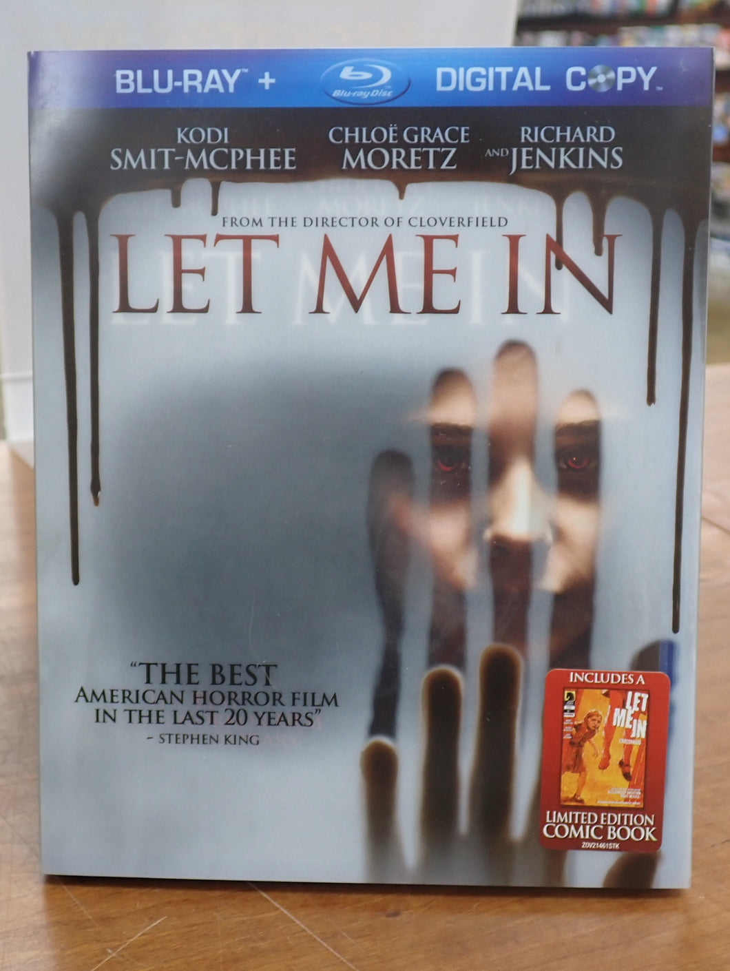 Let Me In w/ Comic Book - Blu-ray