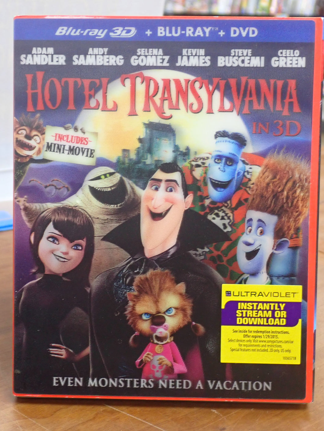 Hotel Transylvania in 3D - Blu-ray