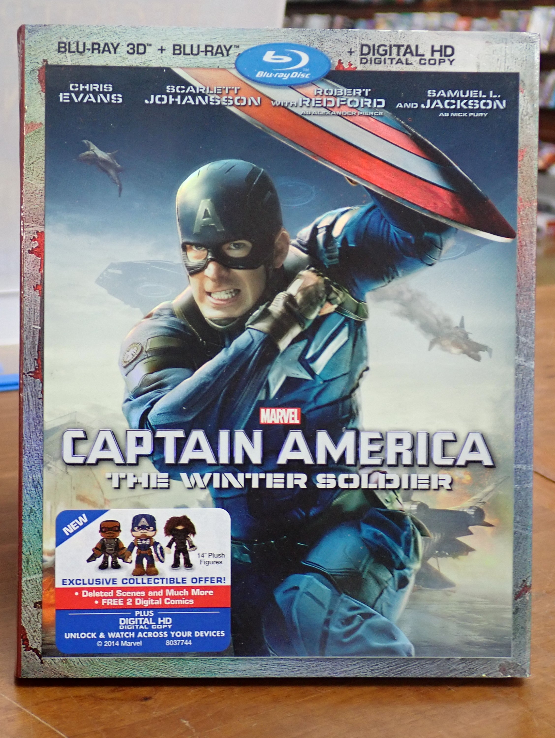 Captain America: The Winter Soldier - Blu-ray
