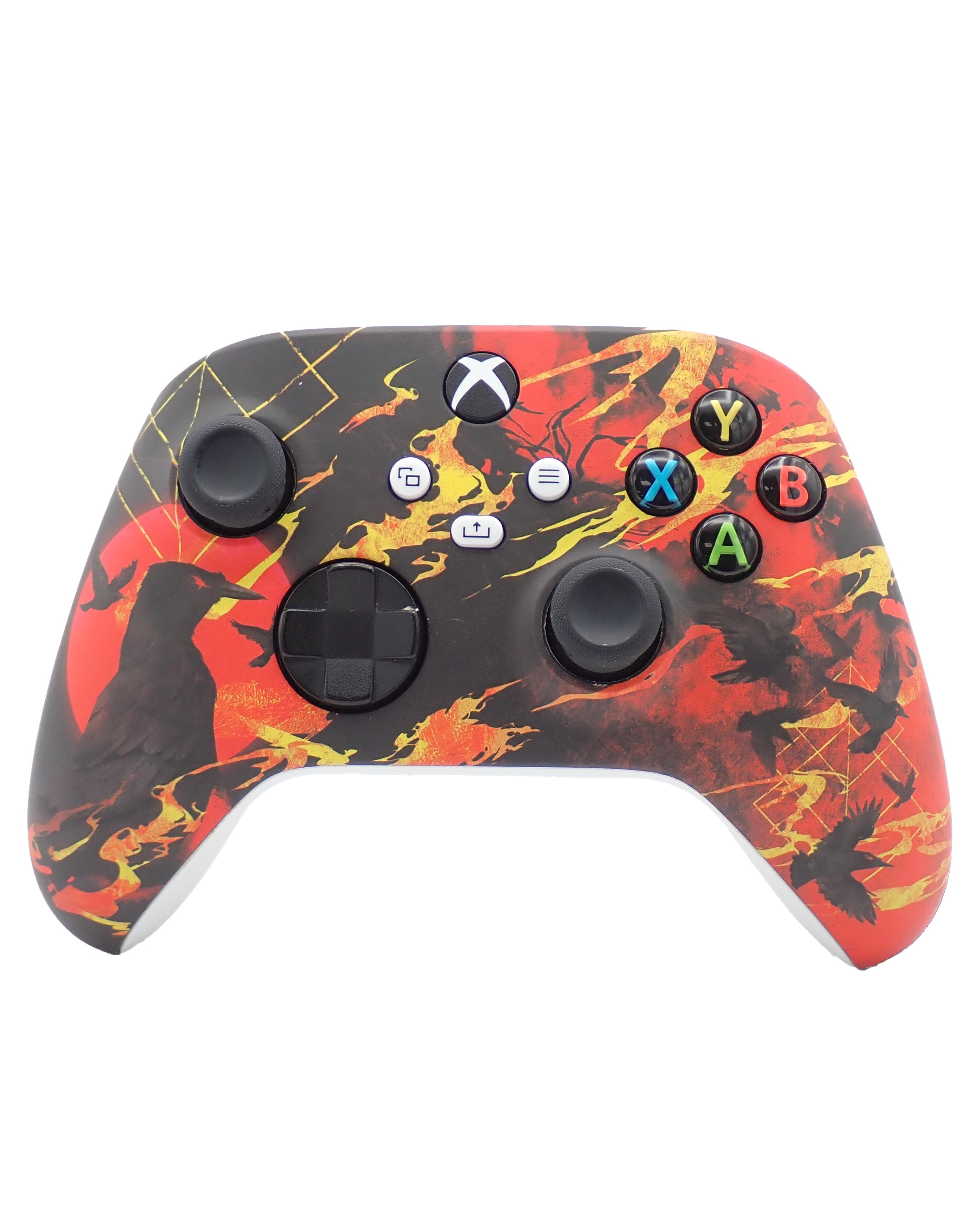 Custom Xbox One Wireless Controller - Burning Ravens