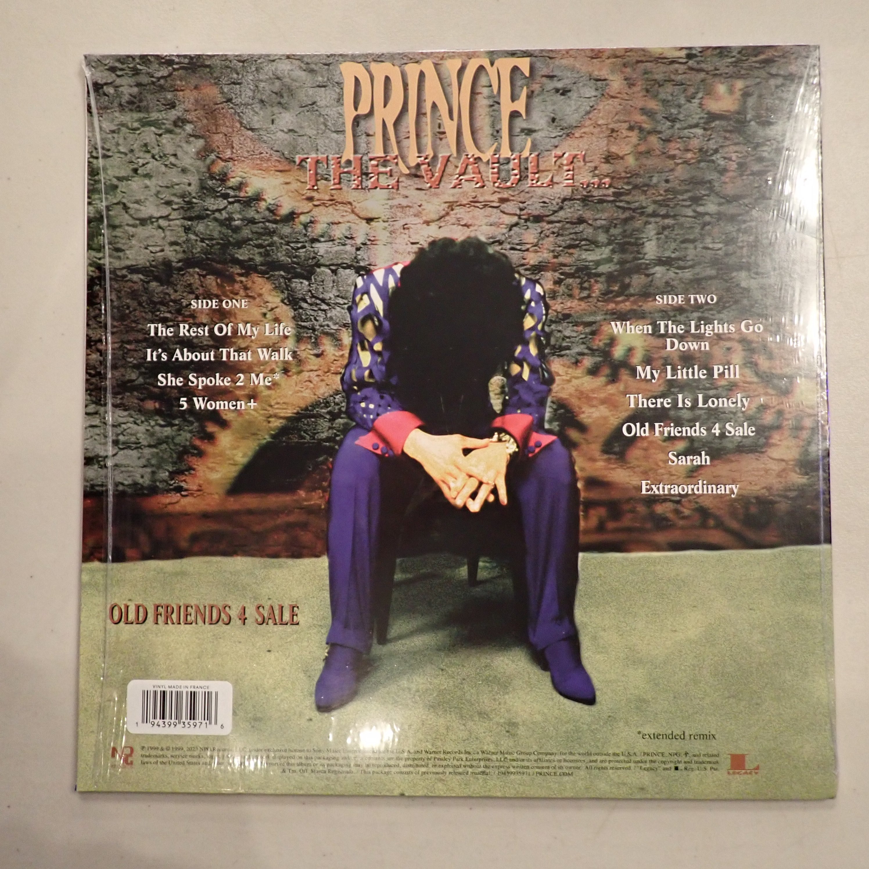 Prince - The Vault... Old Friends 4 Sale