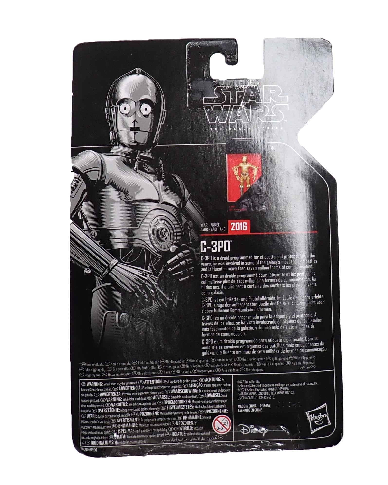 Star Wars Archive C-3PO Black Series Figure