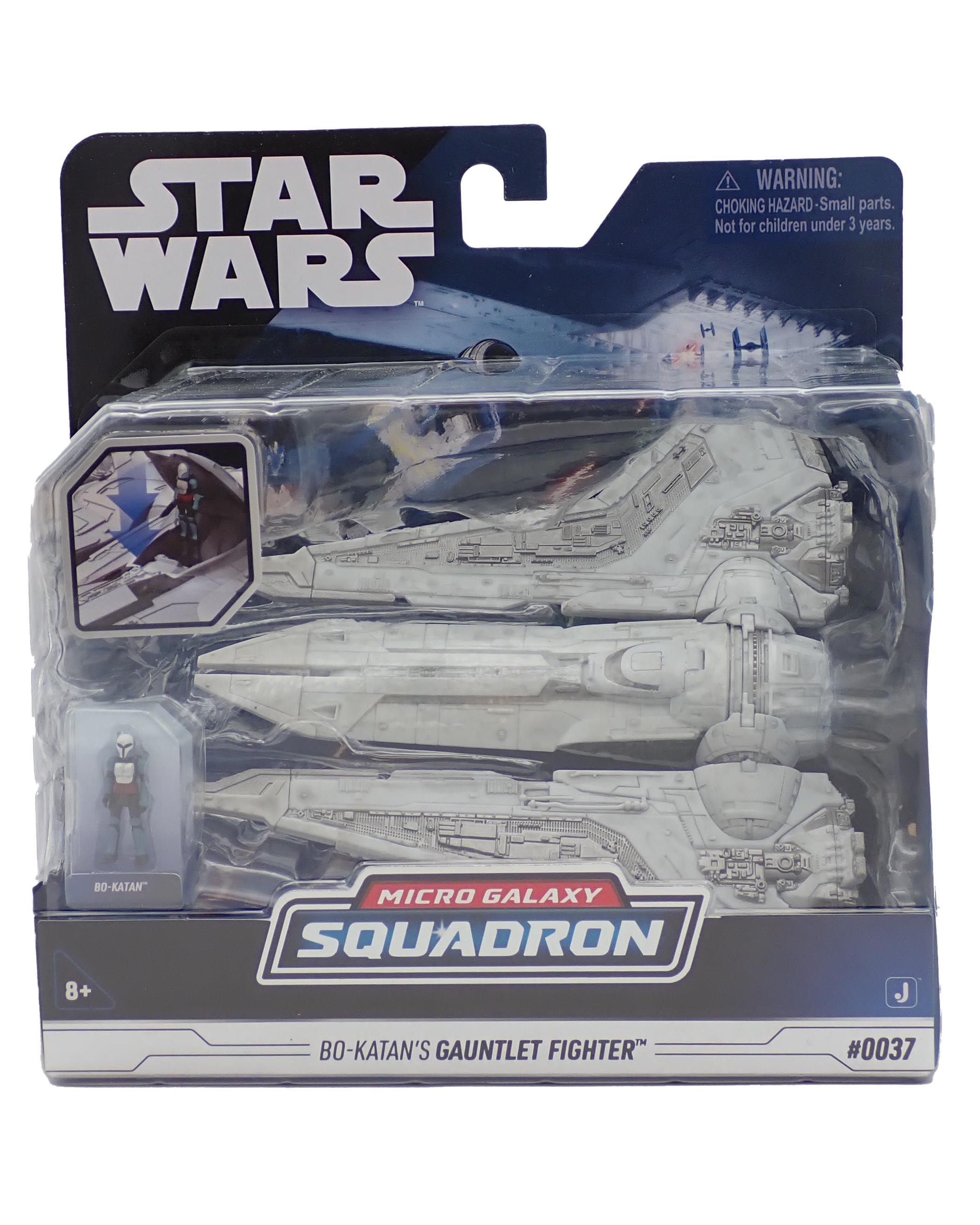Bo-Katan's Gauntlet Fighter - Micro Galaxy Squadron Vehicle