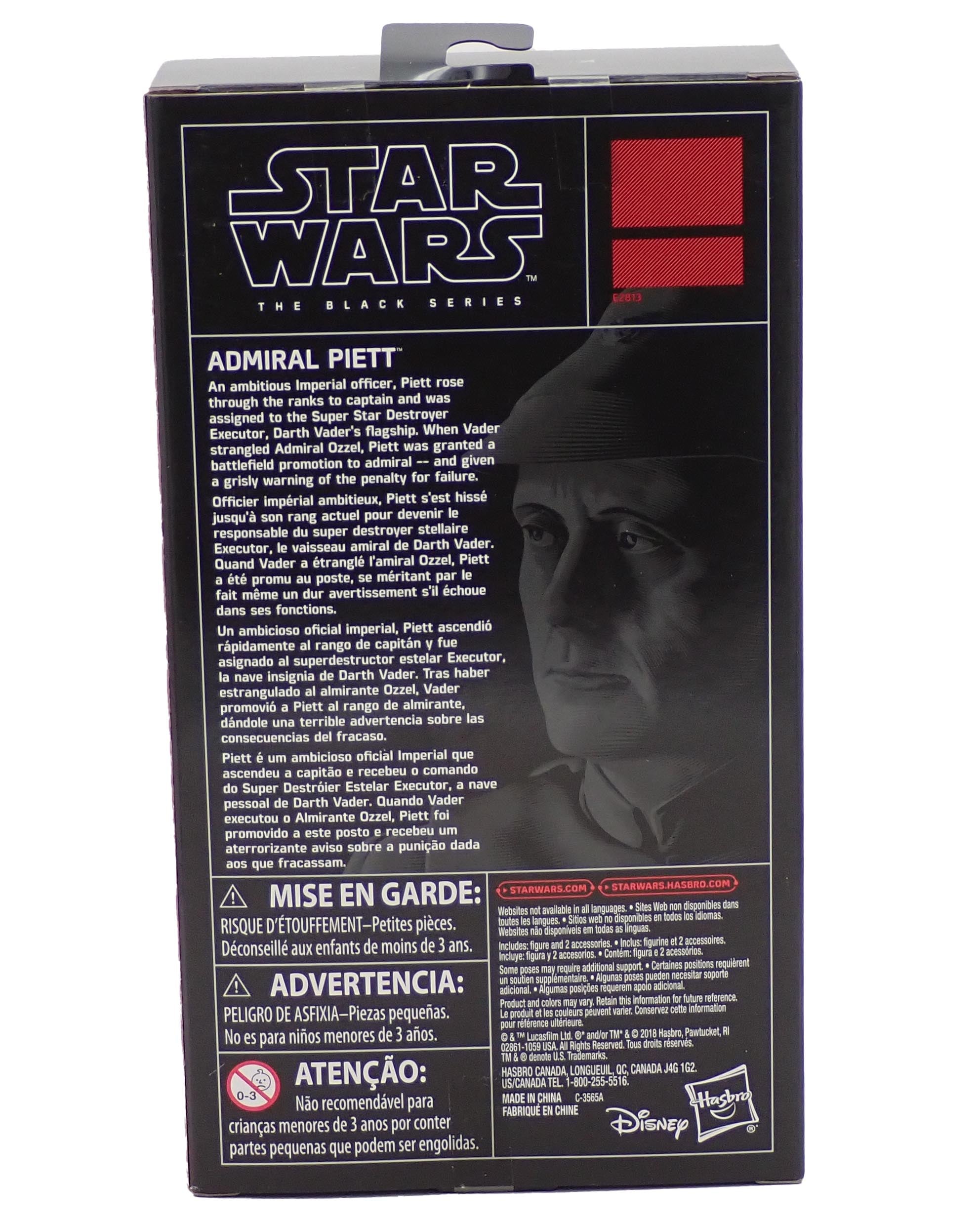 Admiral Piett (2018) - Black Series