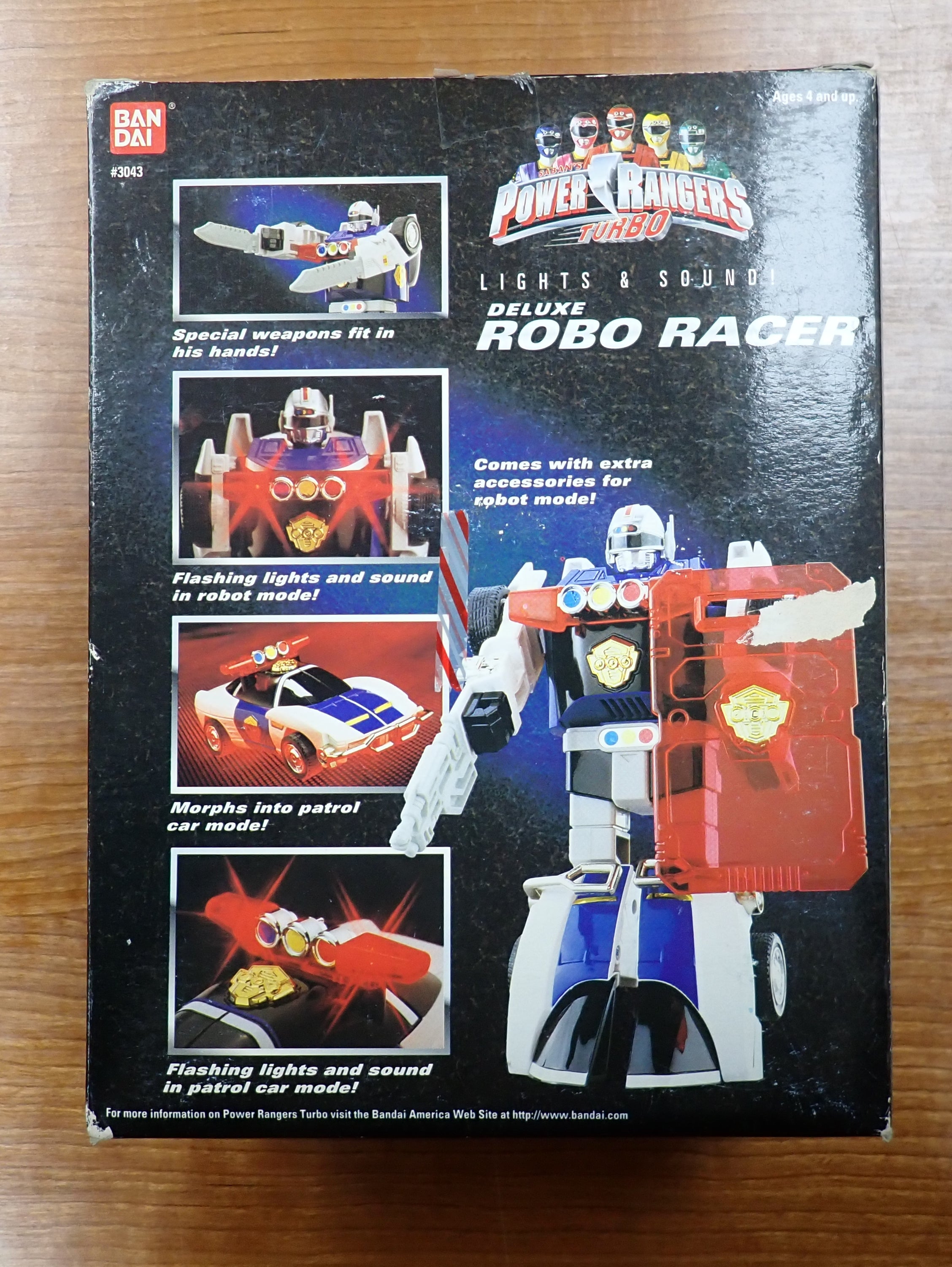 Bandai: Power Rangers Turbo - Deluxe Robo Racer