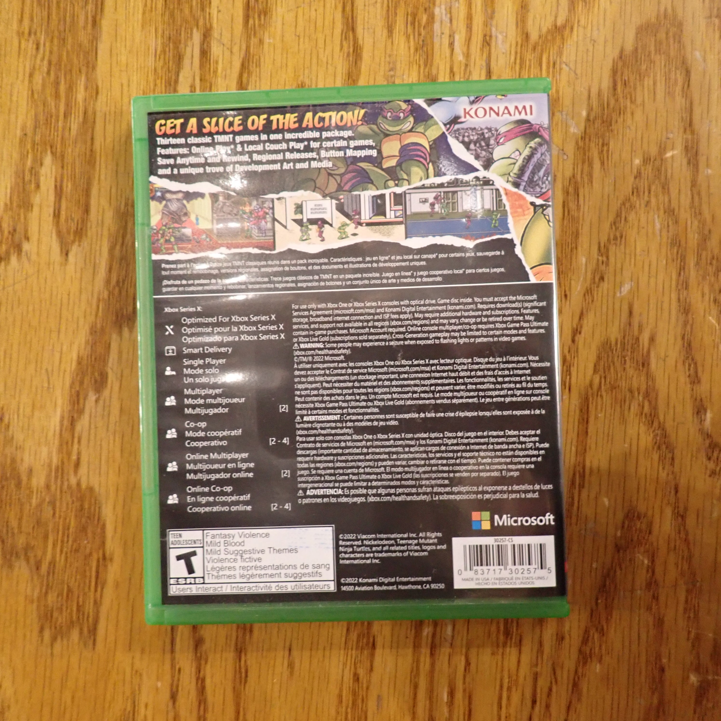 TMNT Cowabunga Collection - XB Series X