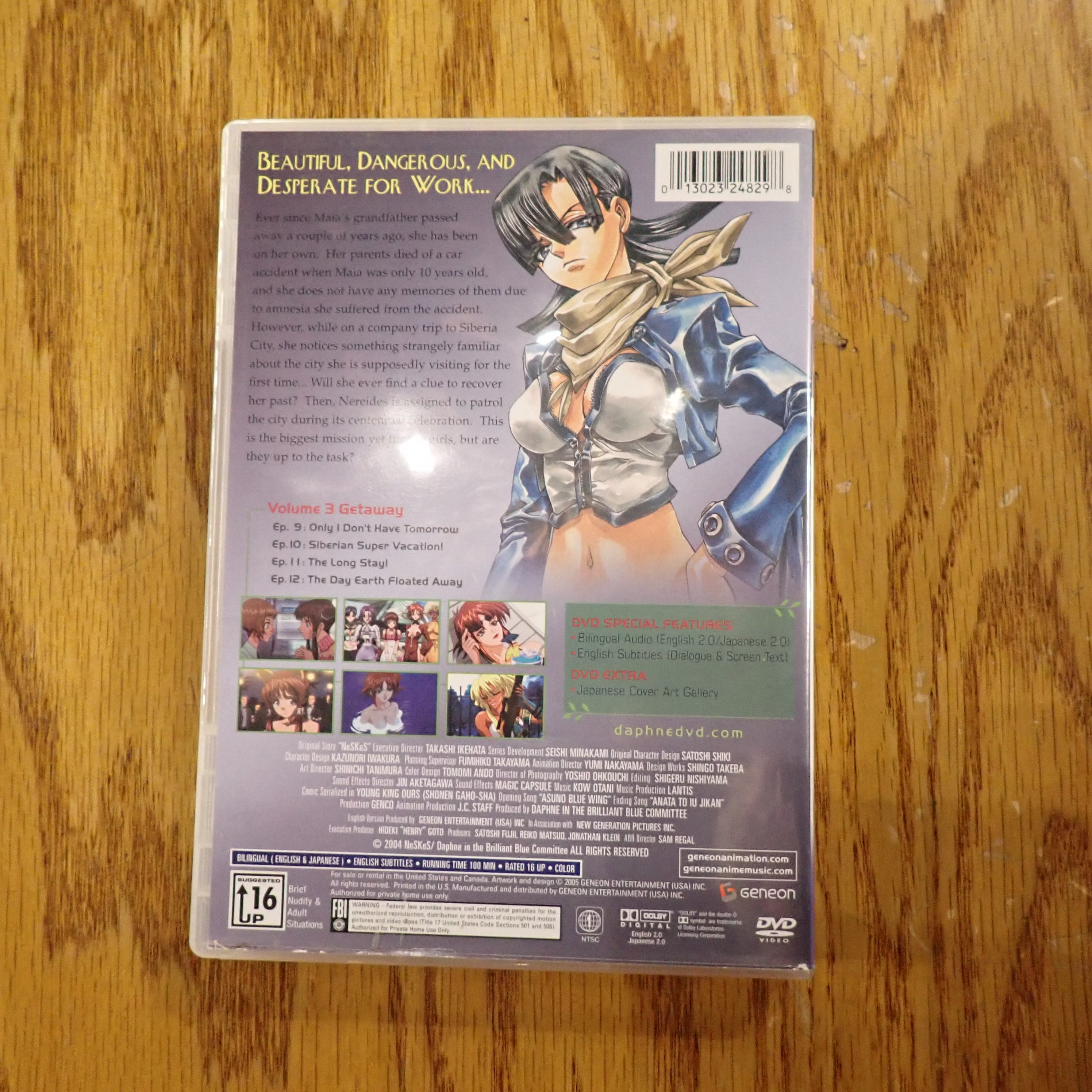 Daphne in Brilliant Blue vol 3 - DVD