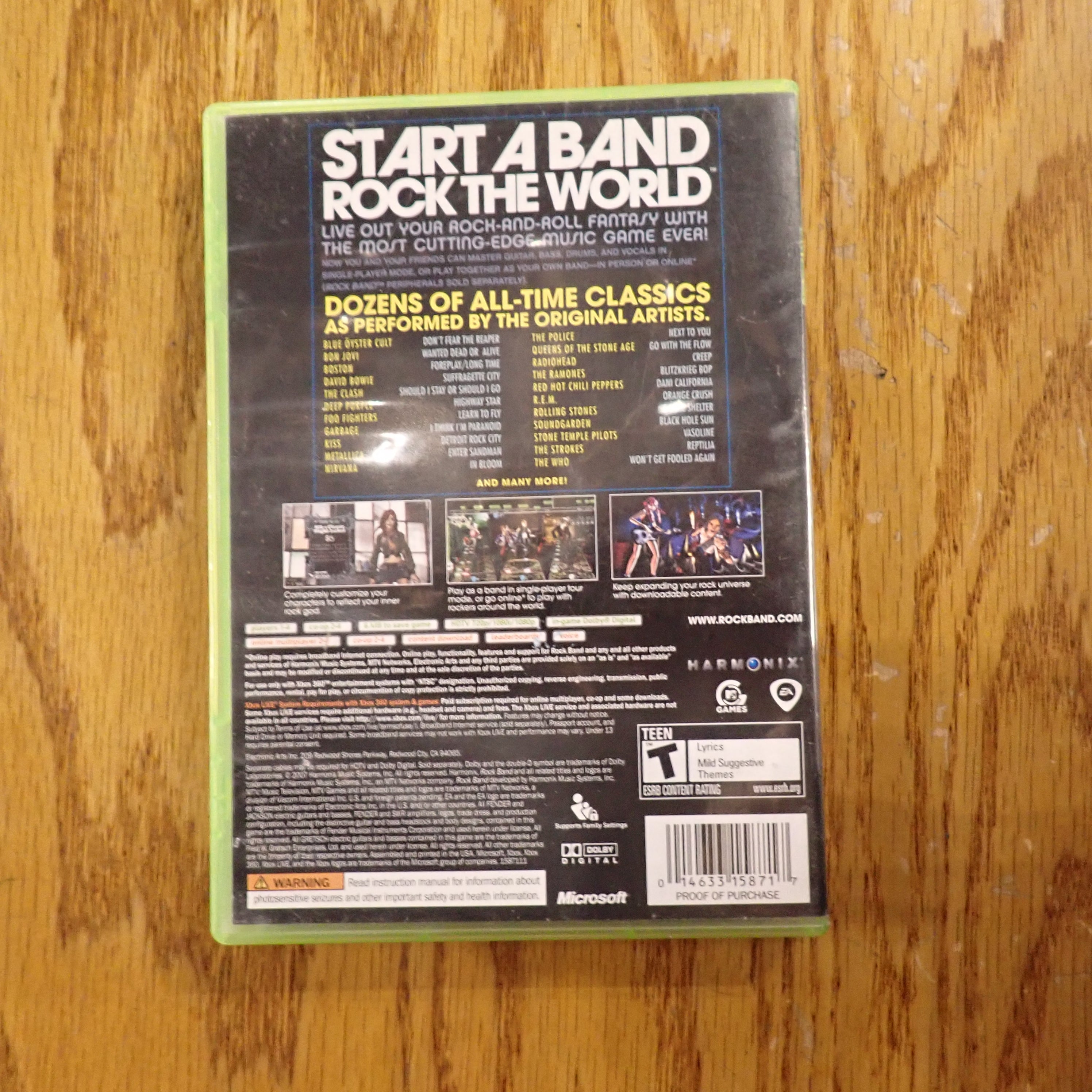 Rock Band - Xbox 360