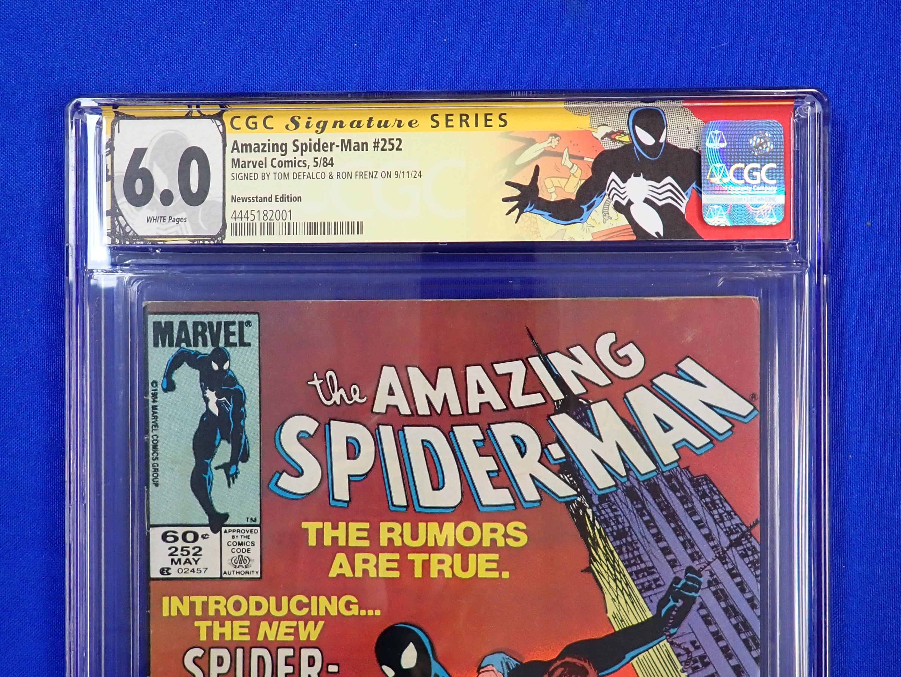 Amazing Spider-Man #252 (1984) CGC 6.0 Signed 2X