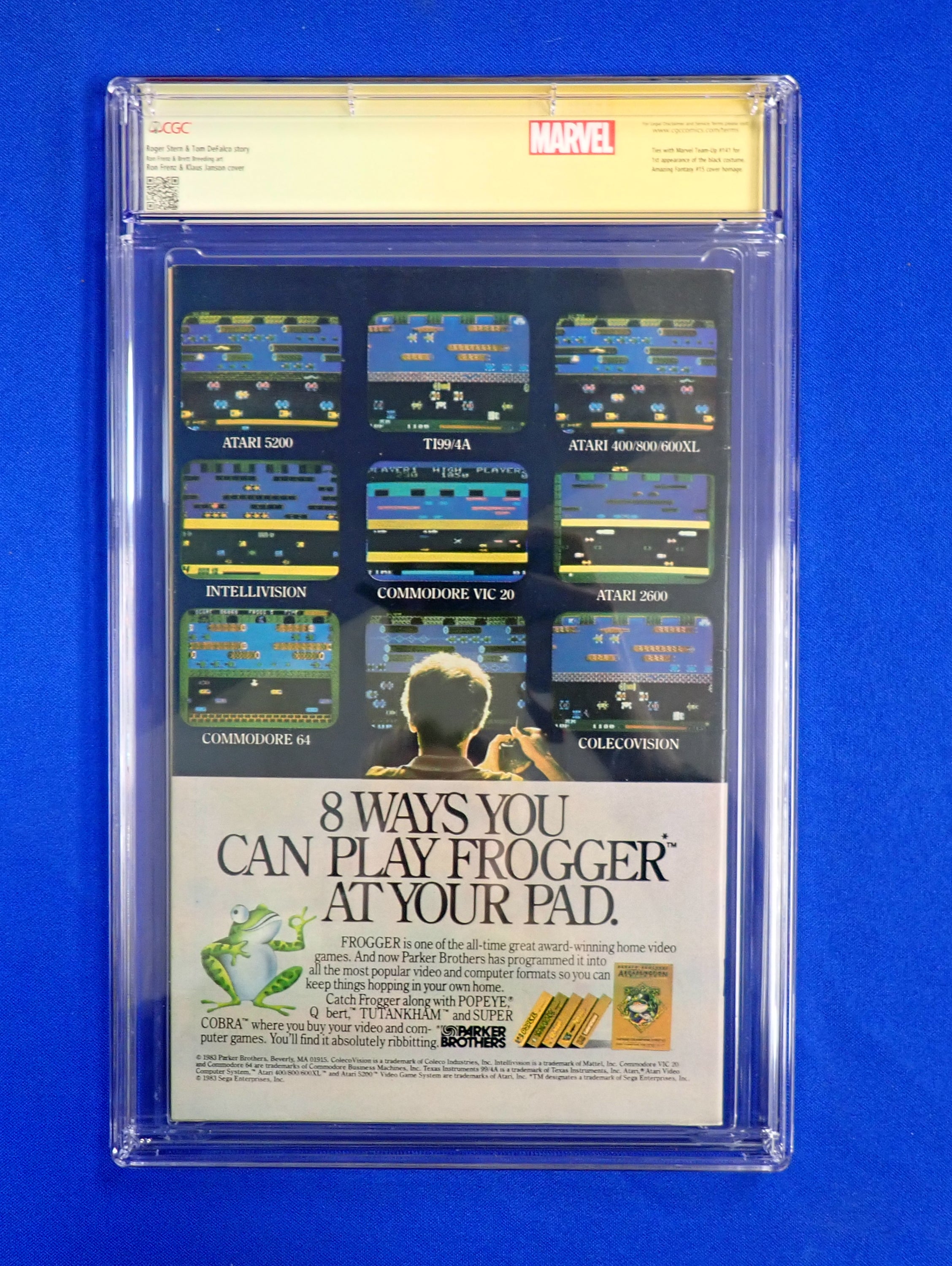 Amazing Spider-Man #252 (1984) CGC 6.0 Signed 2X