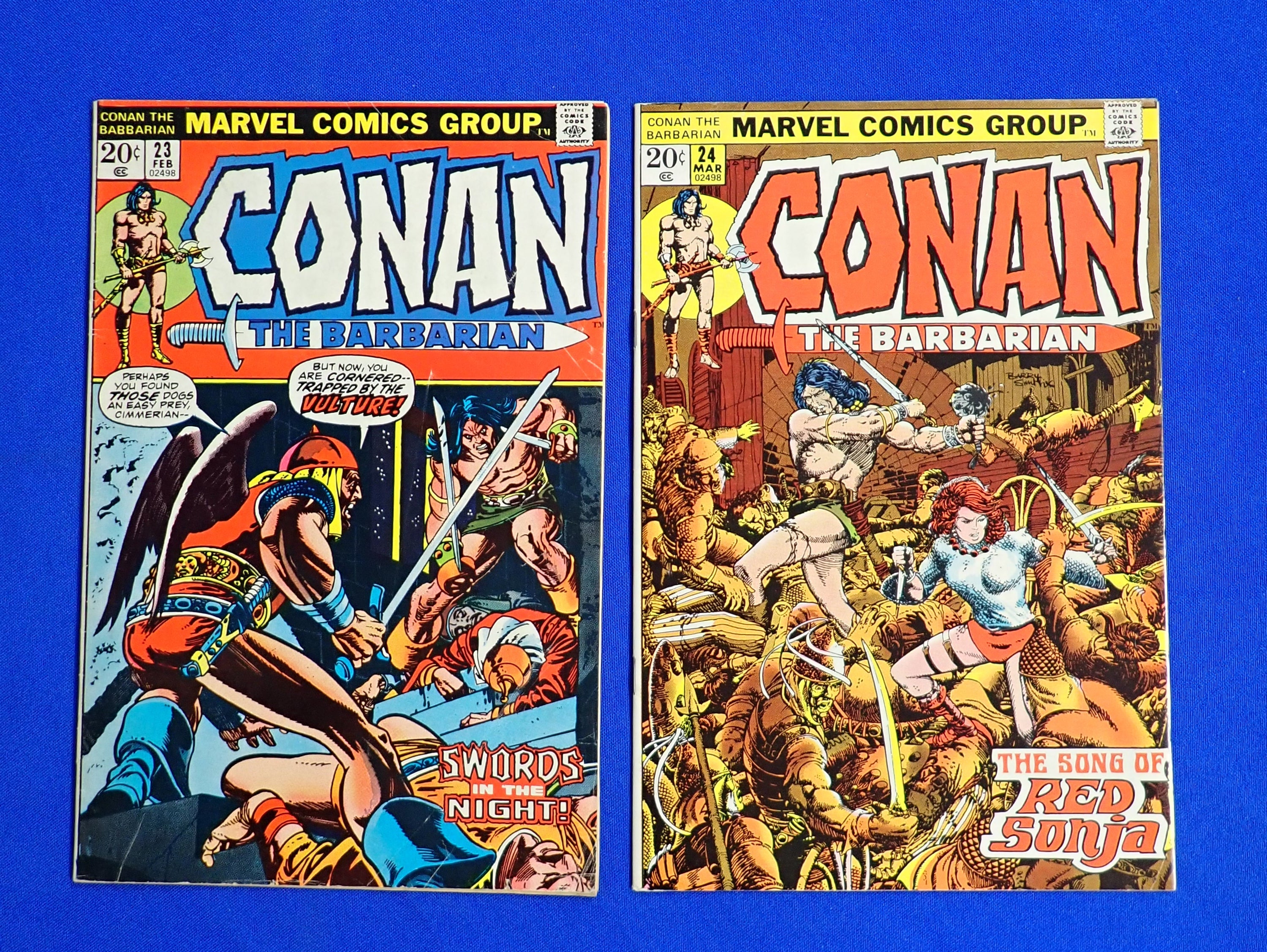 Conan #23 & 24 (1973)